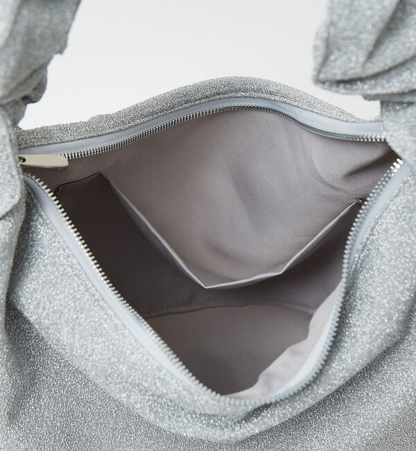 LOWELL things「●SOEUR/ラメニットフリルショルダー」|ショルダー・メッセンジャー|