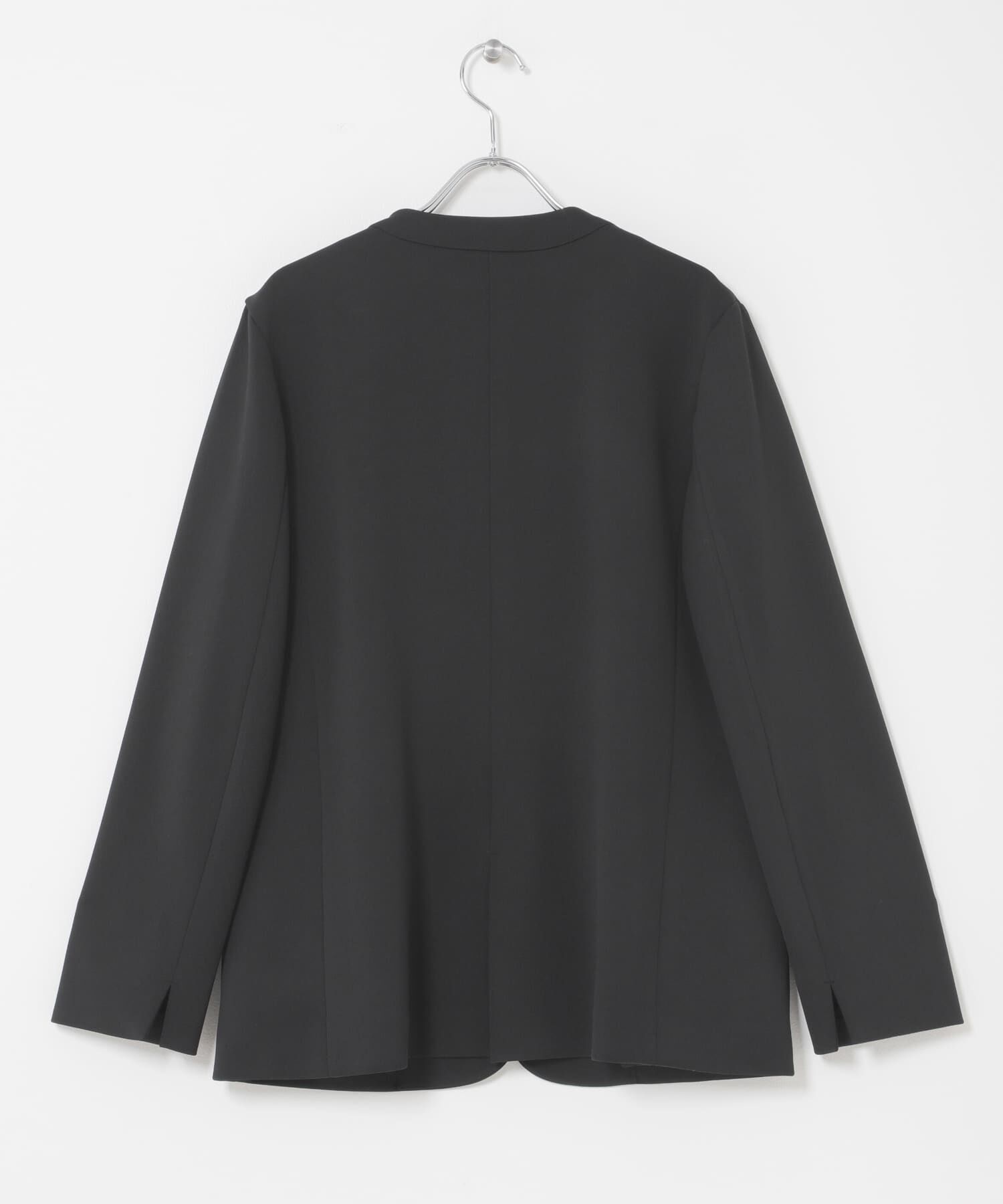 URBAN RESEARCH ROSSO「ストレッチツイルノーカラージャケット」|ノーカラージャケット|