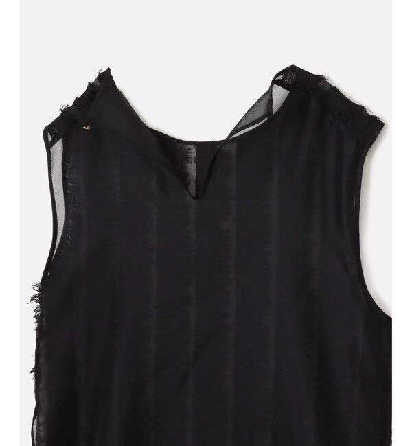 allureville「ストライプカットジャガードナローワンピース」|ワンピース|