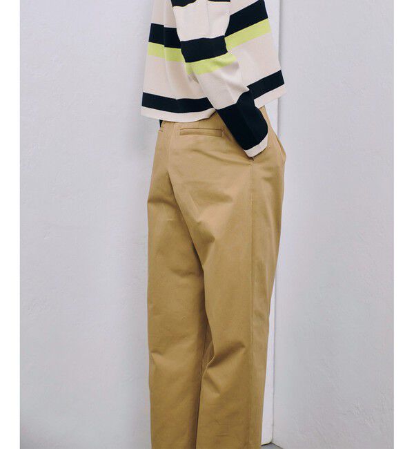 allureville「コンパクトクロスチノパンツ」|チノ|