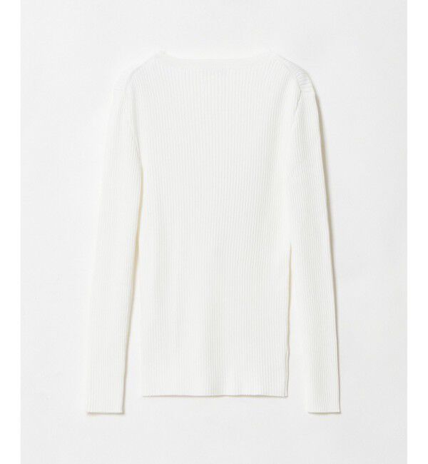 allureville「リブキリカエデザインプルオーバー」|ニット・セーター|