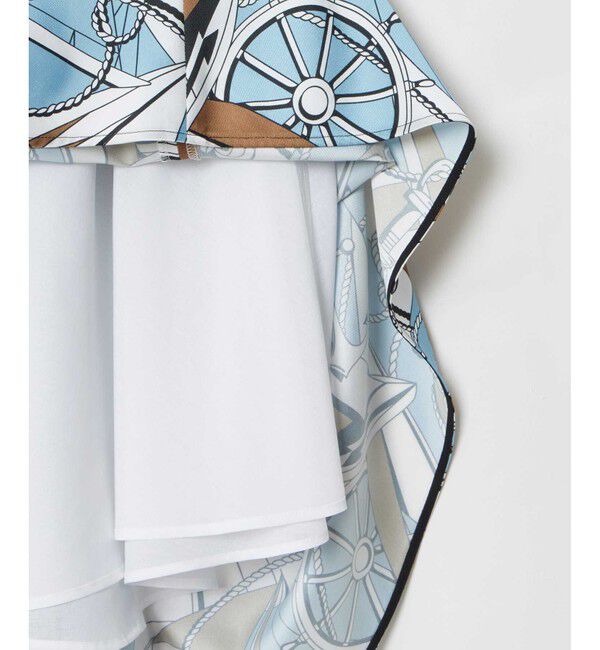 LOULOU WILLOUGHBY「【LOULOU WILLOUGHBY】RATTI マリーナプリントフレアスカート」|フレア|