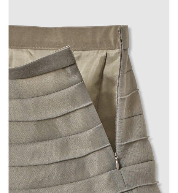 LOULOU WILLOUGHBY「【LOULOU WILLOUGHBY】ダブルラッセルステッチスカート」|スカート|