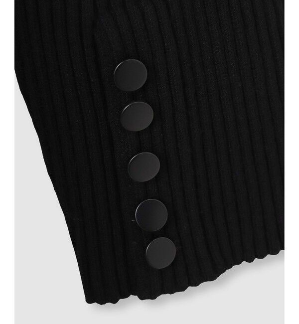 allureville「タフタドッキングニットワンピース」|ワンピース|