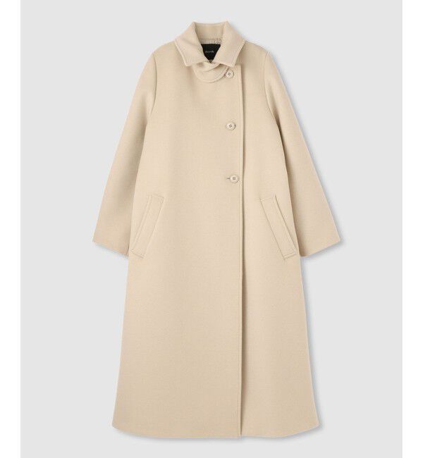 allureville「スプリットラグランロングコート」|ダッフルコート|