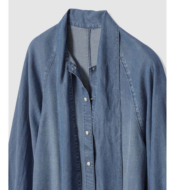 allureville「デニムボウブラウス」|シャツ・ブラウス|