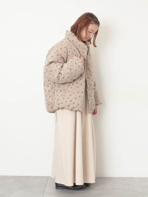 Samansa Mos2「柄アソートコーディロイブルゾン」|ブルゾン・スタジャン|