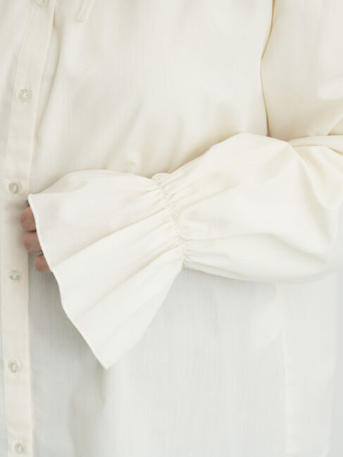 Samansa Mos2「フリル襟ブラウス」|シャツ・ブラウス|