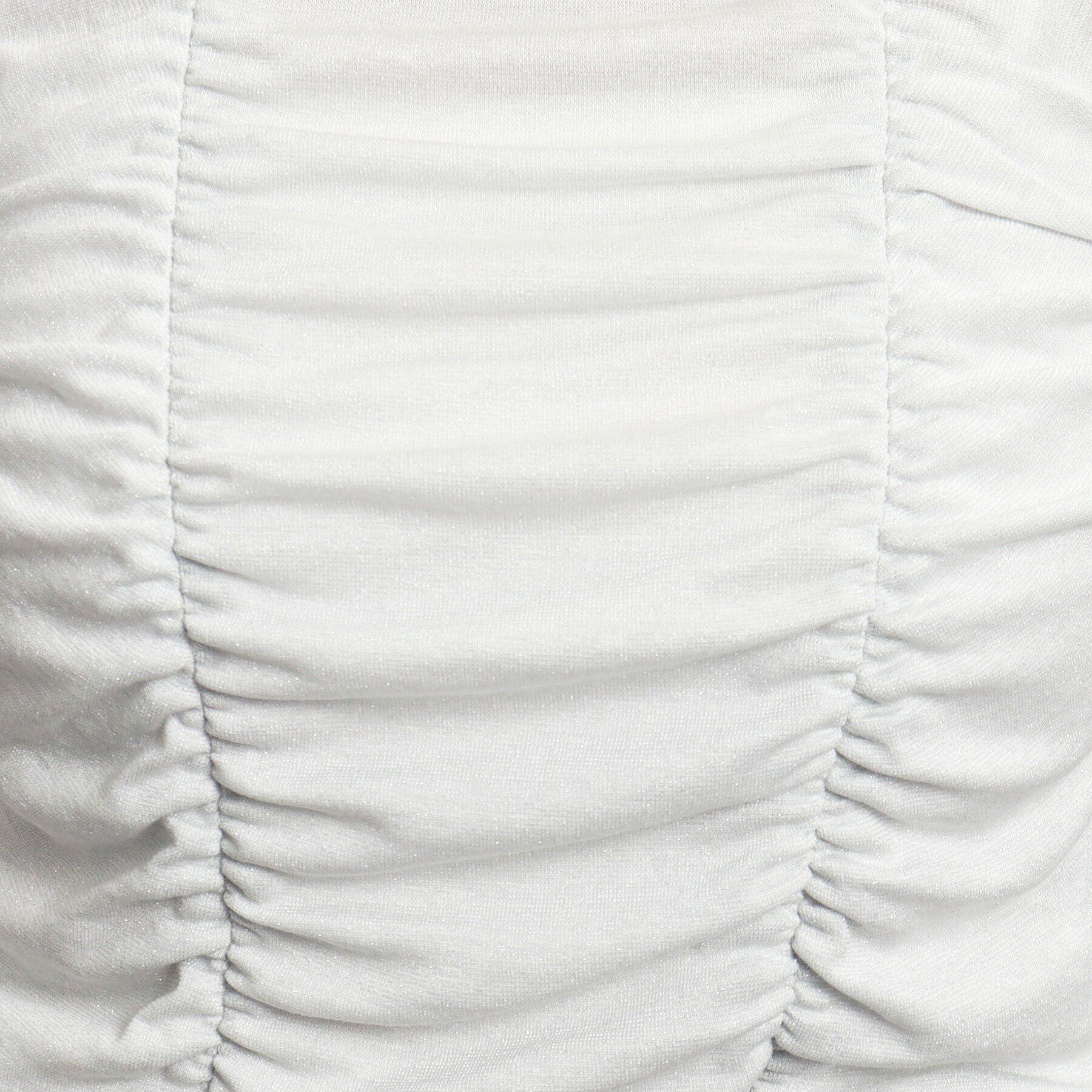 COUP DE CHANCE「新色追加【洗える/日本製/ジャケットインナーにおすすめ】華やかギャザーラメジャージ」|Tシャツ・カットソー|