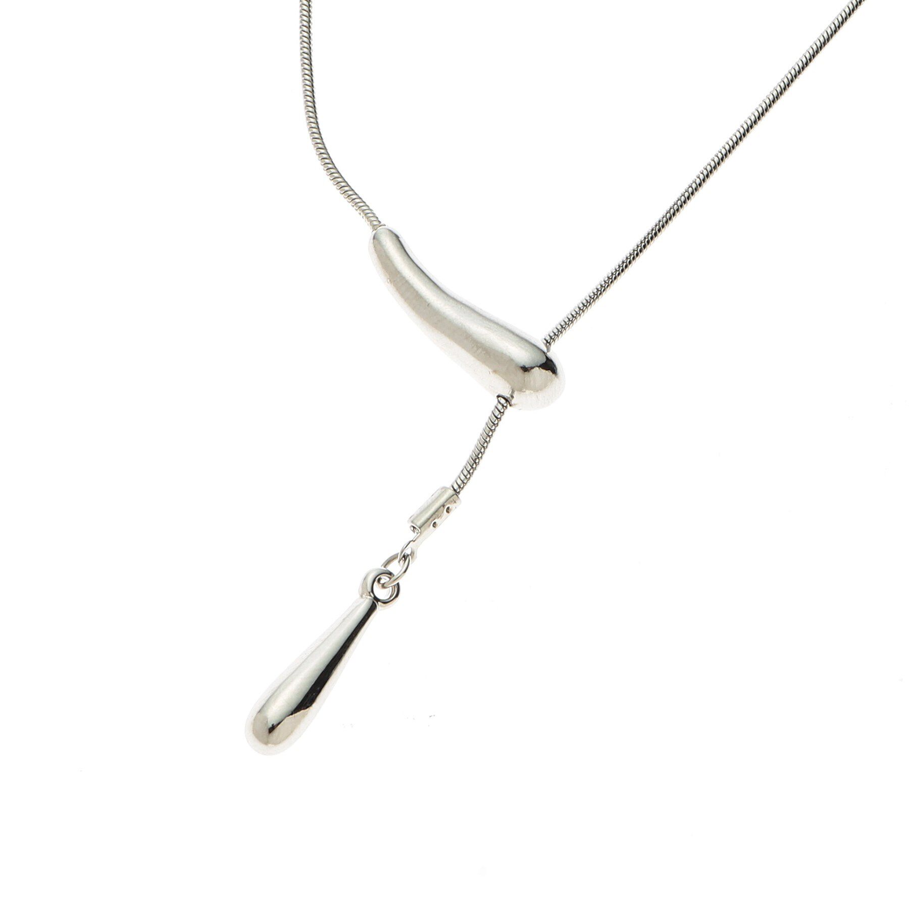 Reflect「【夏SALE／スライド式／長さ調節可】Y字デザインネックレス」|ネックレス|