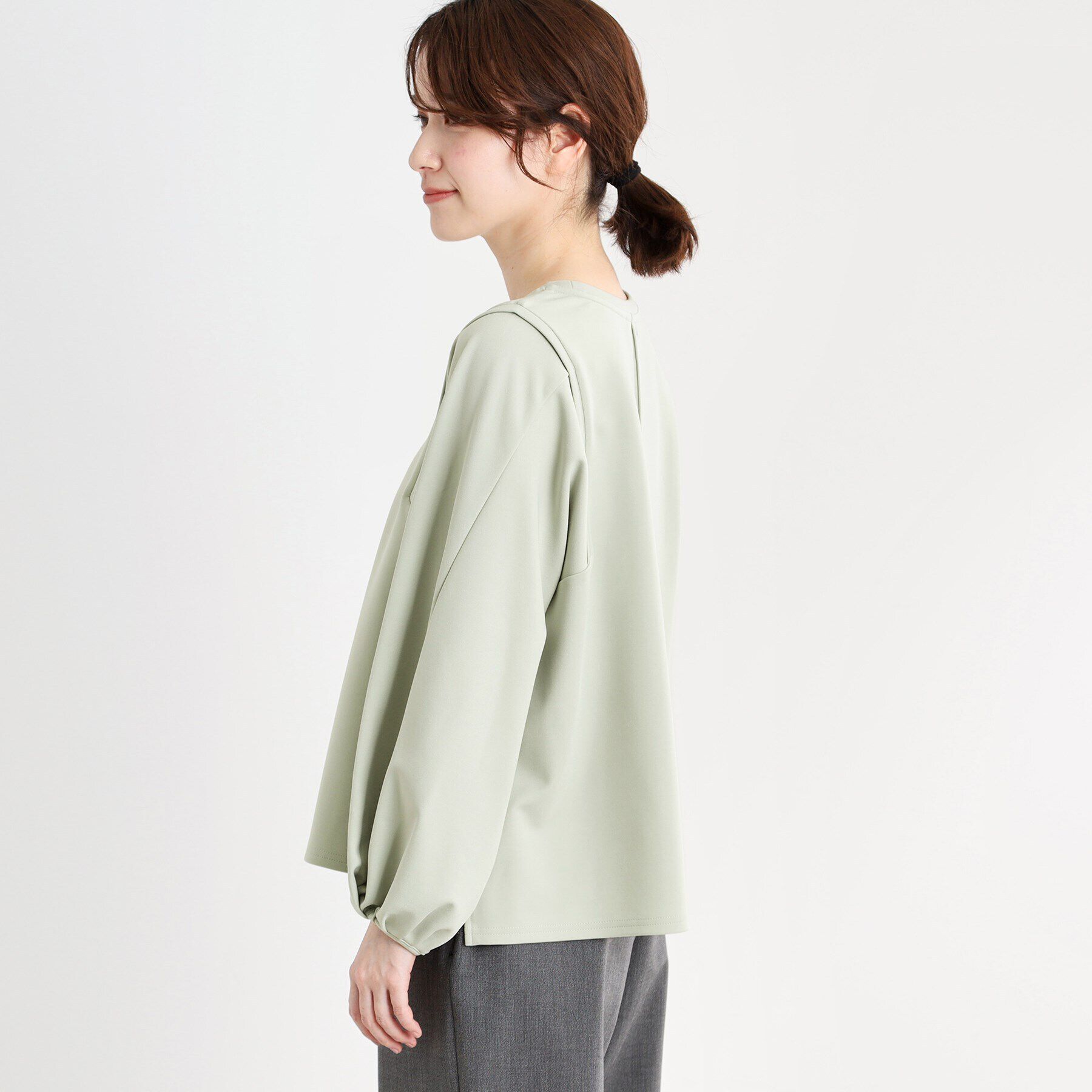 Reflect「【E‐QUALITY／洗える】ジャージプルオーバー」|Tシャツ・カットソー|