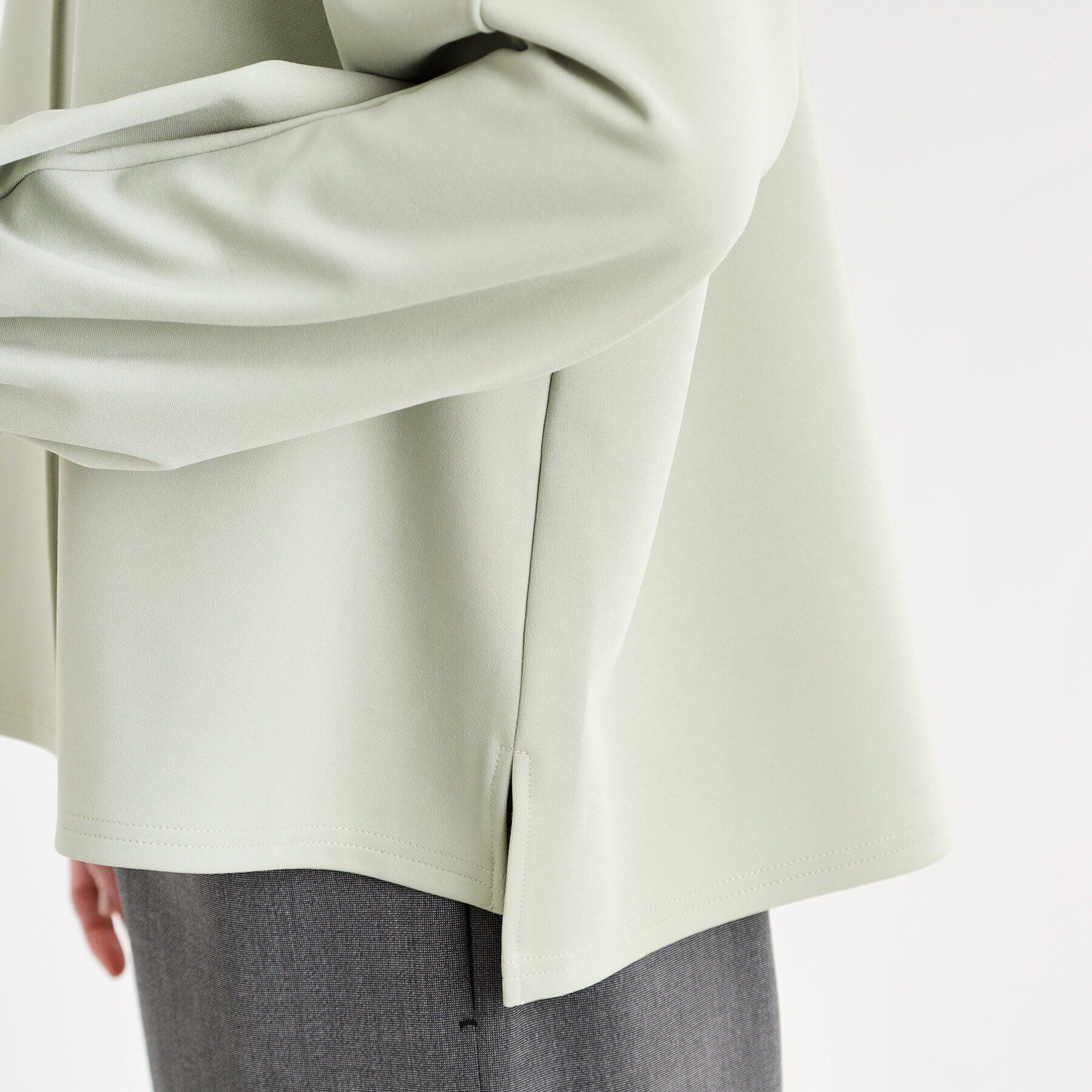 Reflect「【E‐QUALITY／洗える】ジャージプルオーバー」|Tシャツ・カットソー|