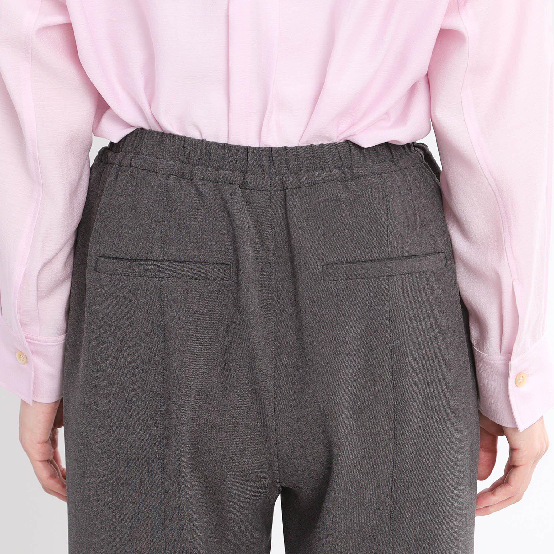 Reflect「【マシンウォッシュ可／ウエスト総ゴム】すっきり見えワイドシルエットパンツ」|その他|