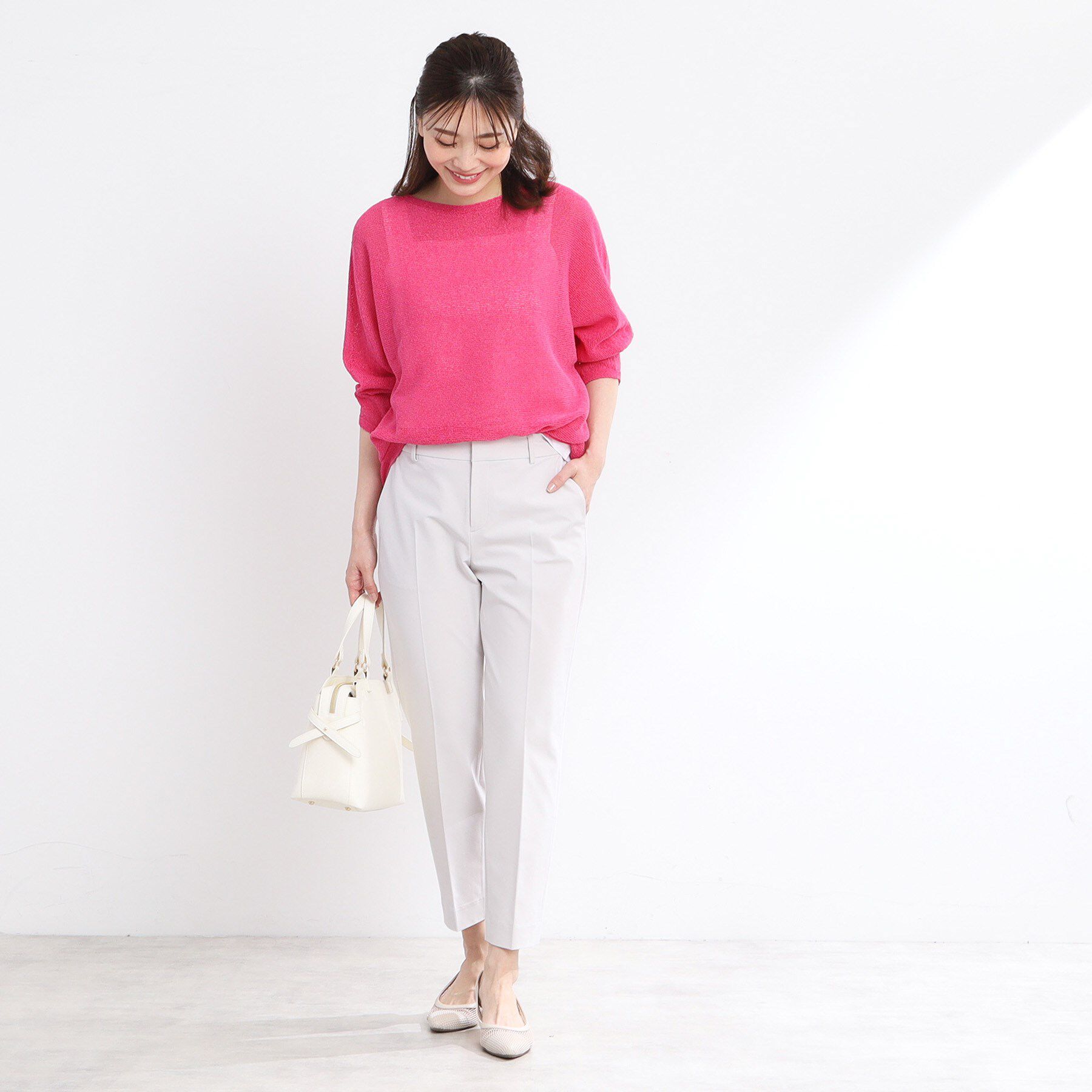 Reflect「【WEB先行カラーあり／私のパンツ／撥水／マシンウォッシュ可／雨の日も安心】ベーシックパンツ」|その他|