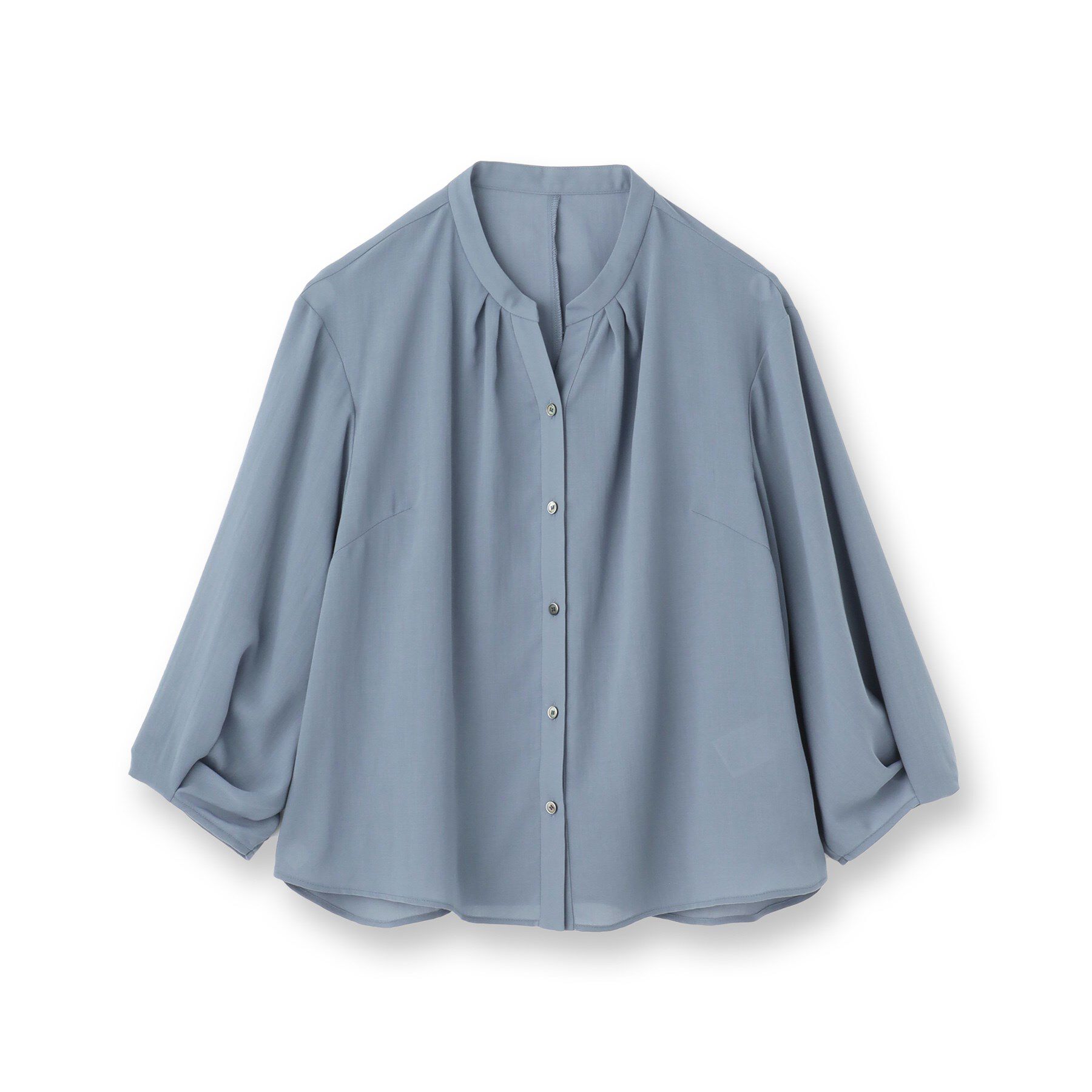 Reflect「【マシンウォッシュ可／セットアップ可】スリーブディティールブラウス」|シャツ・ブラウス|