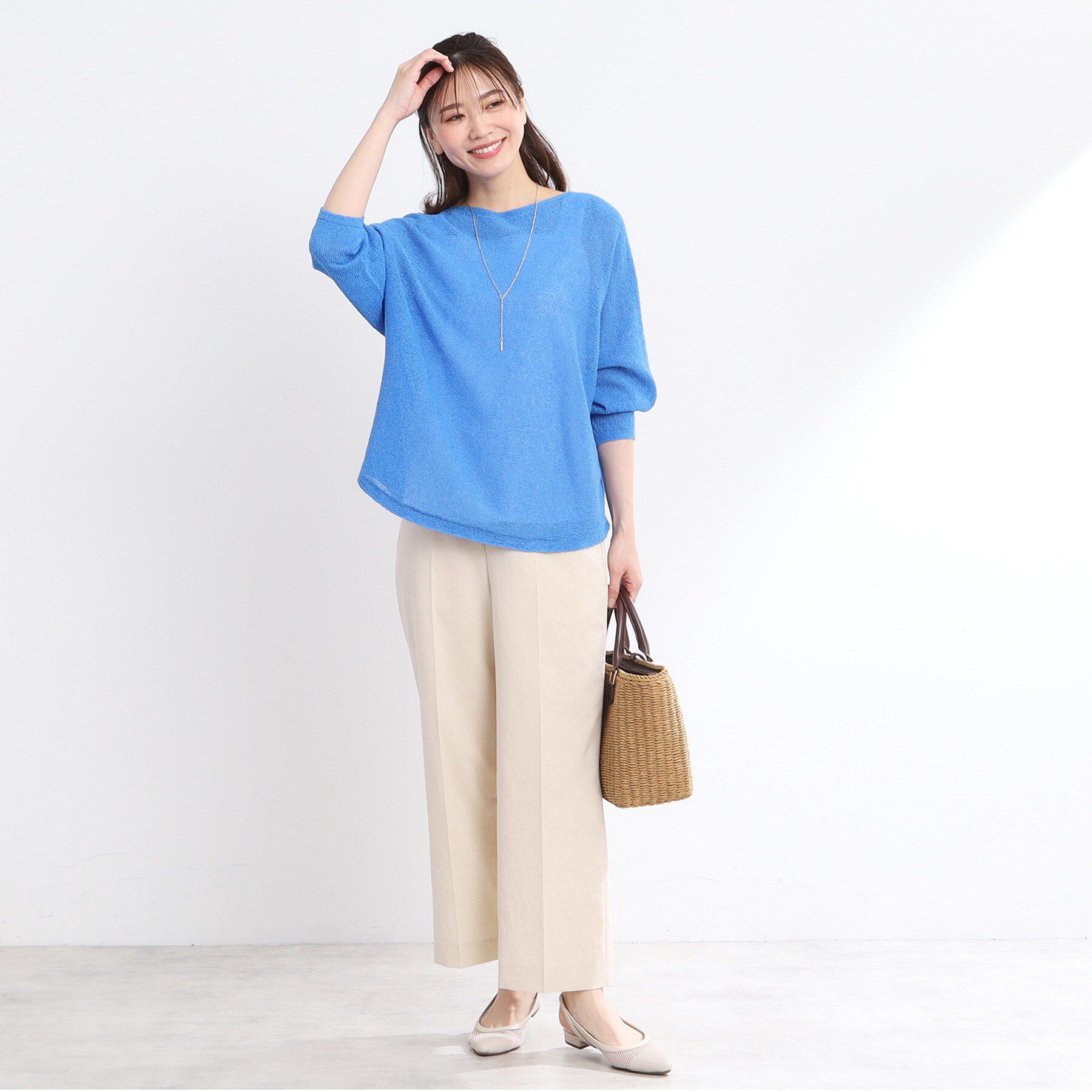 Reflect「【手洗い可】ドライタッチホールガーメント（R）ニット」|ニット・セーター|