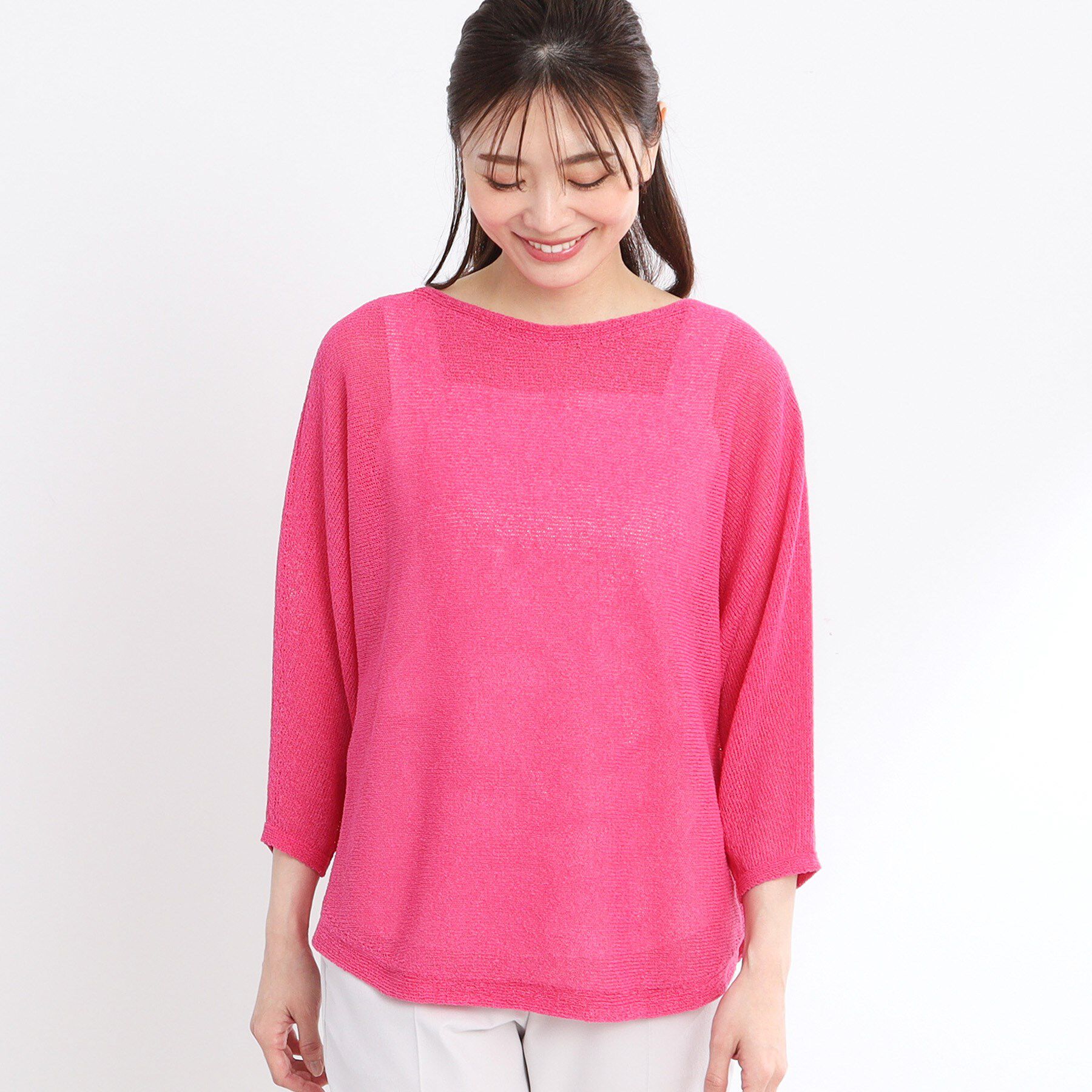 Reflect「【手洗い可】ドライタッチホールガーメント（R）ニット」|ニット・セーター|