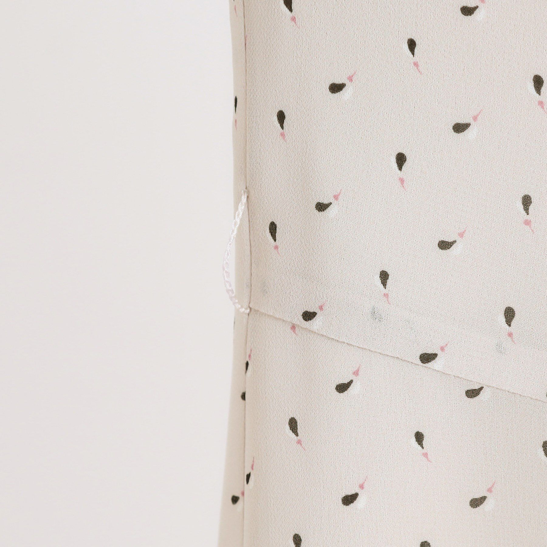 Reflect「【夏SALE／WEB先行カラーあり／リボン取り外し可／マシンウォッシュ可】コツキ柄プリントワンピース」|ワンピース|