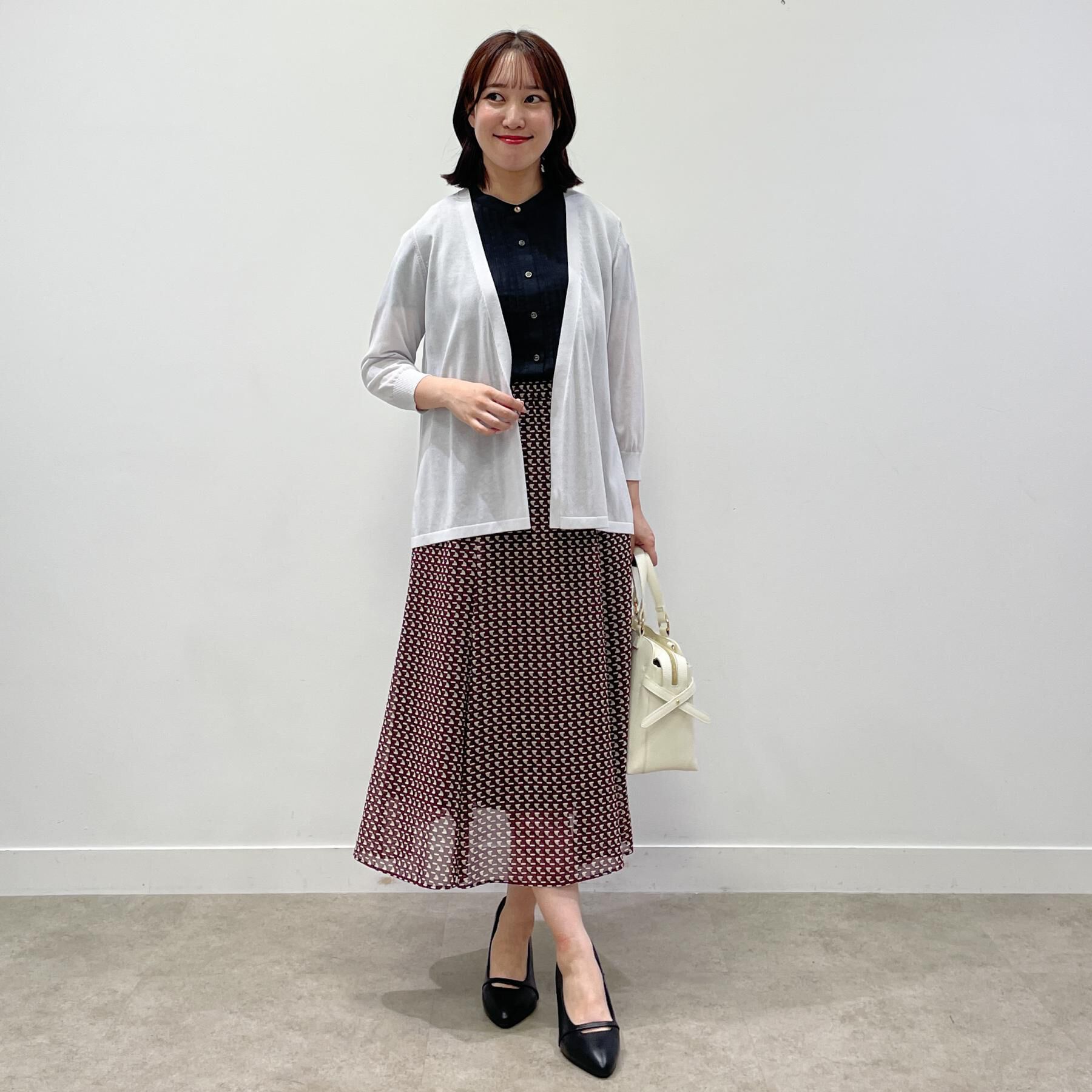 Reflect「【選べる7色◎／手洗い可】フロントピンタックデザインブラウス」|シャツ・ブラウス|