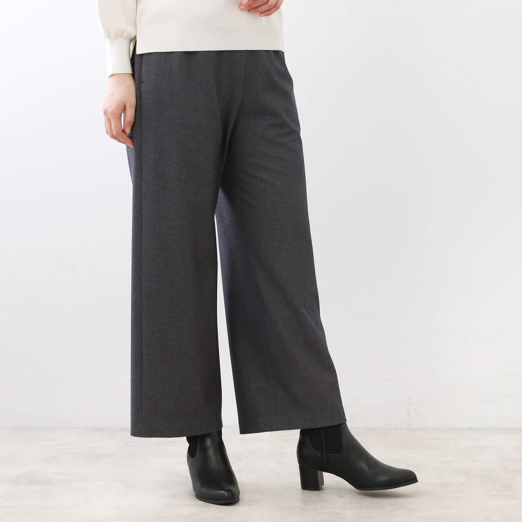 Reflect「【ウエスト総ゴム】ワイドストレートパンツ」|その他|
