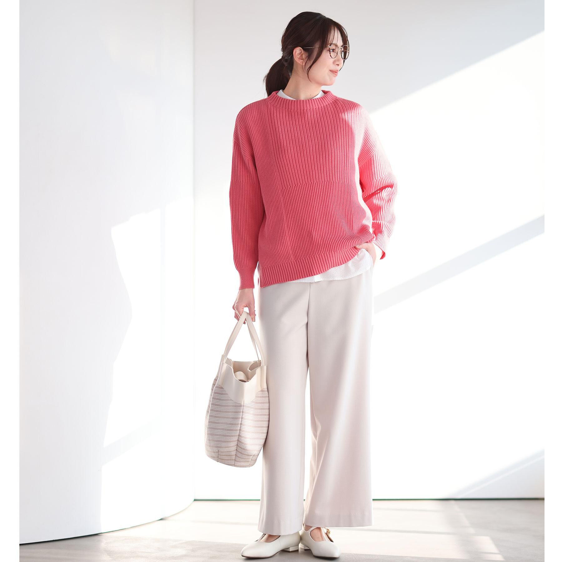 Reflect「【裏起毛／ゆったりシルエット】ストレートワイドパンツ」|その他|