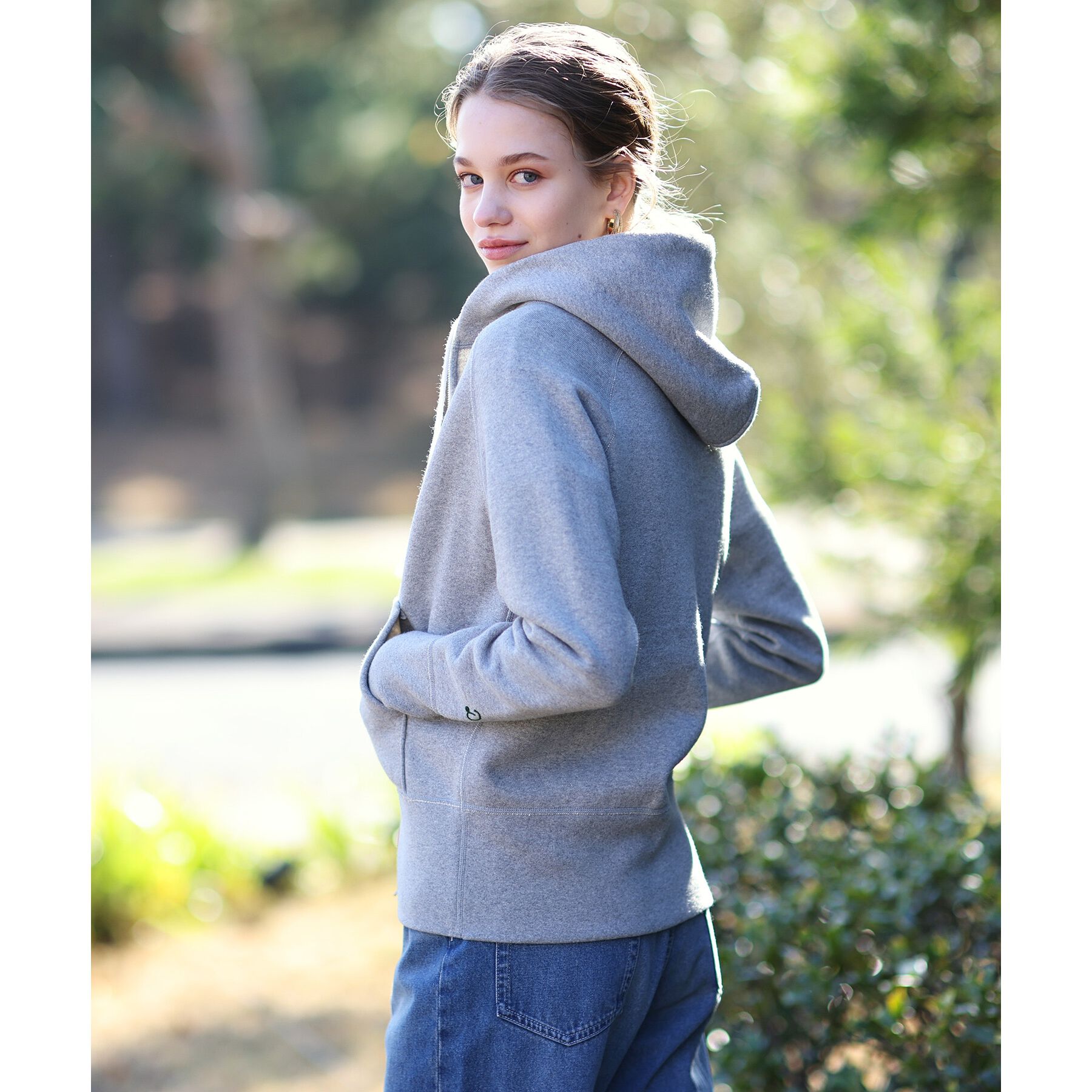 DRESSTERIOR「デキシー吊裏毛ジップアップパーカ」|パーカー|