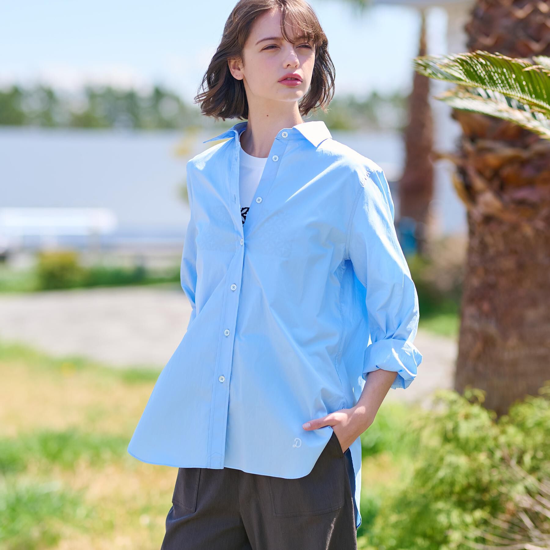 DRESSTERIOR「【CLASSY.12月号掲載】オーバーサイズシャツ」|シャツ・ブラウス|