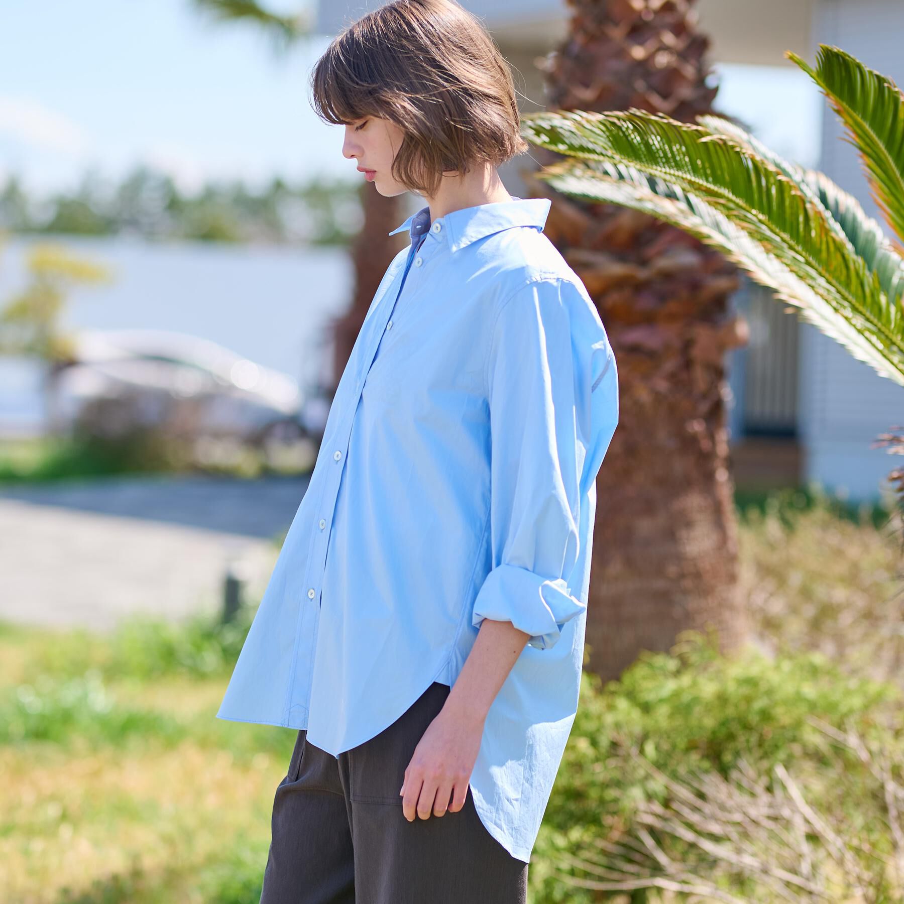 DRESSTERIOR「【CLASSY.12月号掲載】オーバーサイズシャツ」|シャツ・ブラウス|