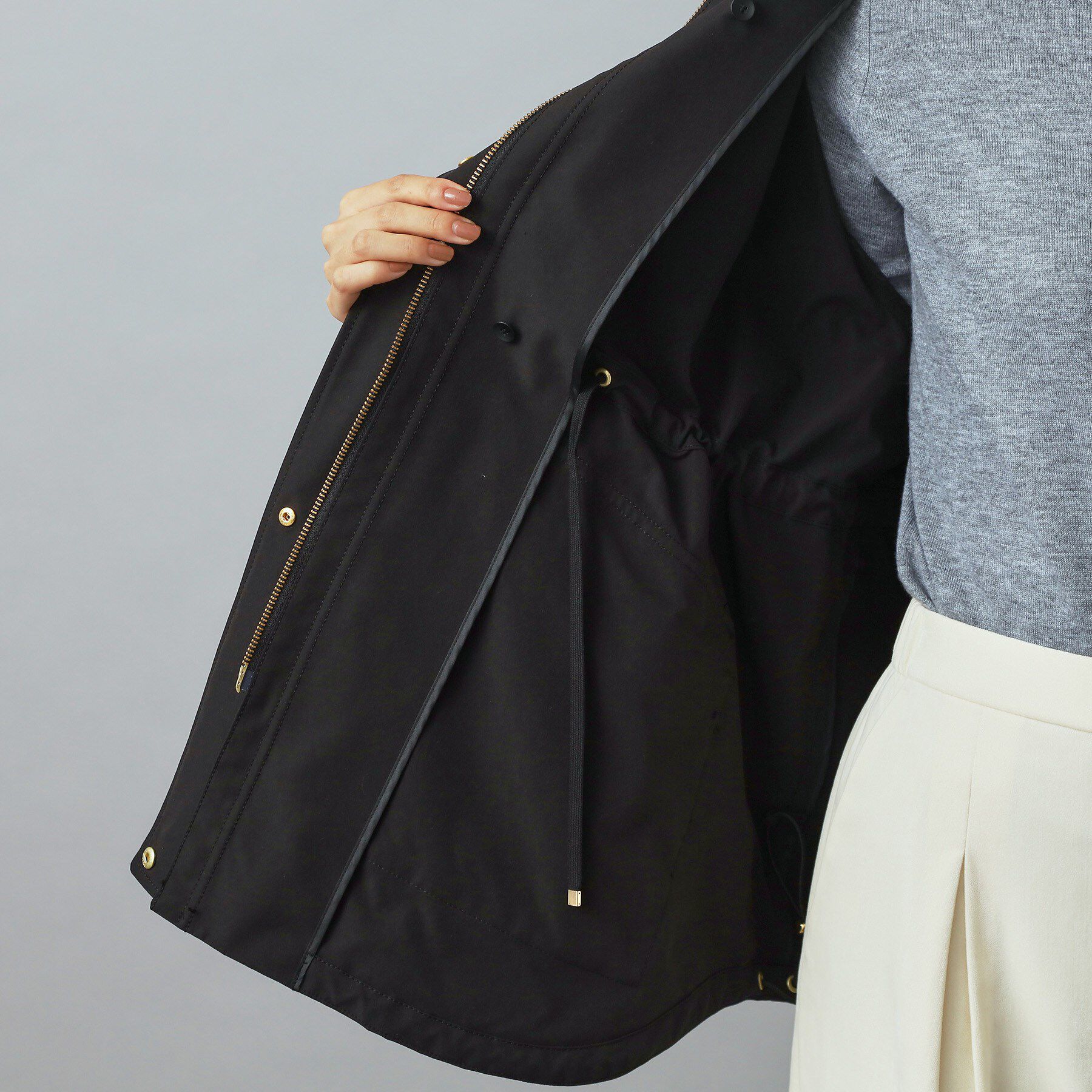 DRESSTERIOR「4WAYレインワークブルゾン」|ブルゾン・スタジャン|