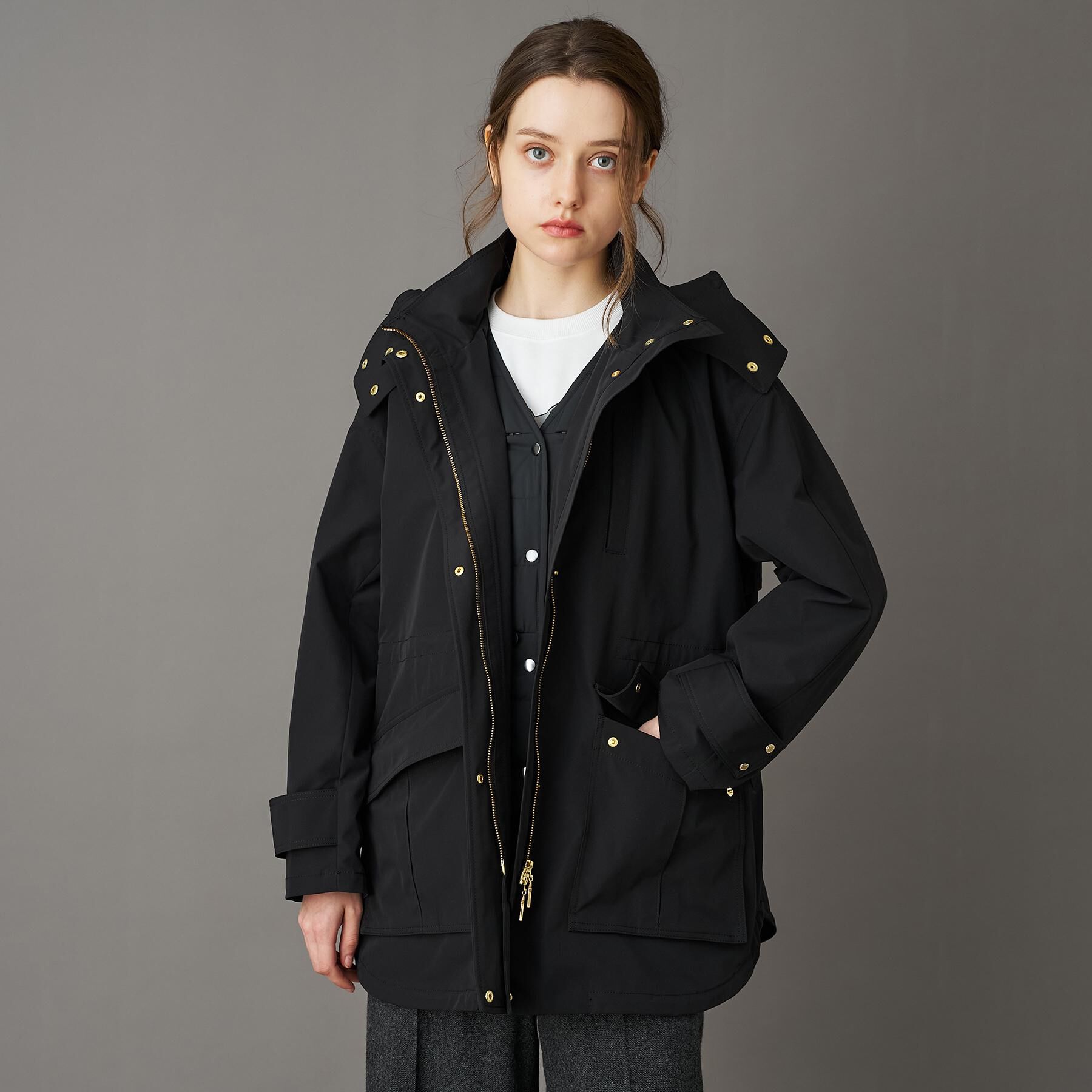 DRESSTERIOR「4WAYレインワークブルゾン」|ブルゾン・スタジャン|