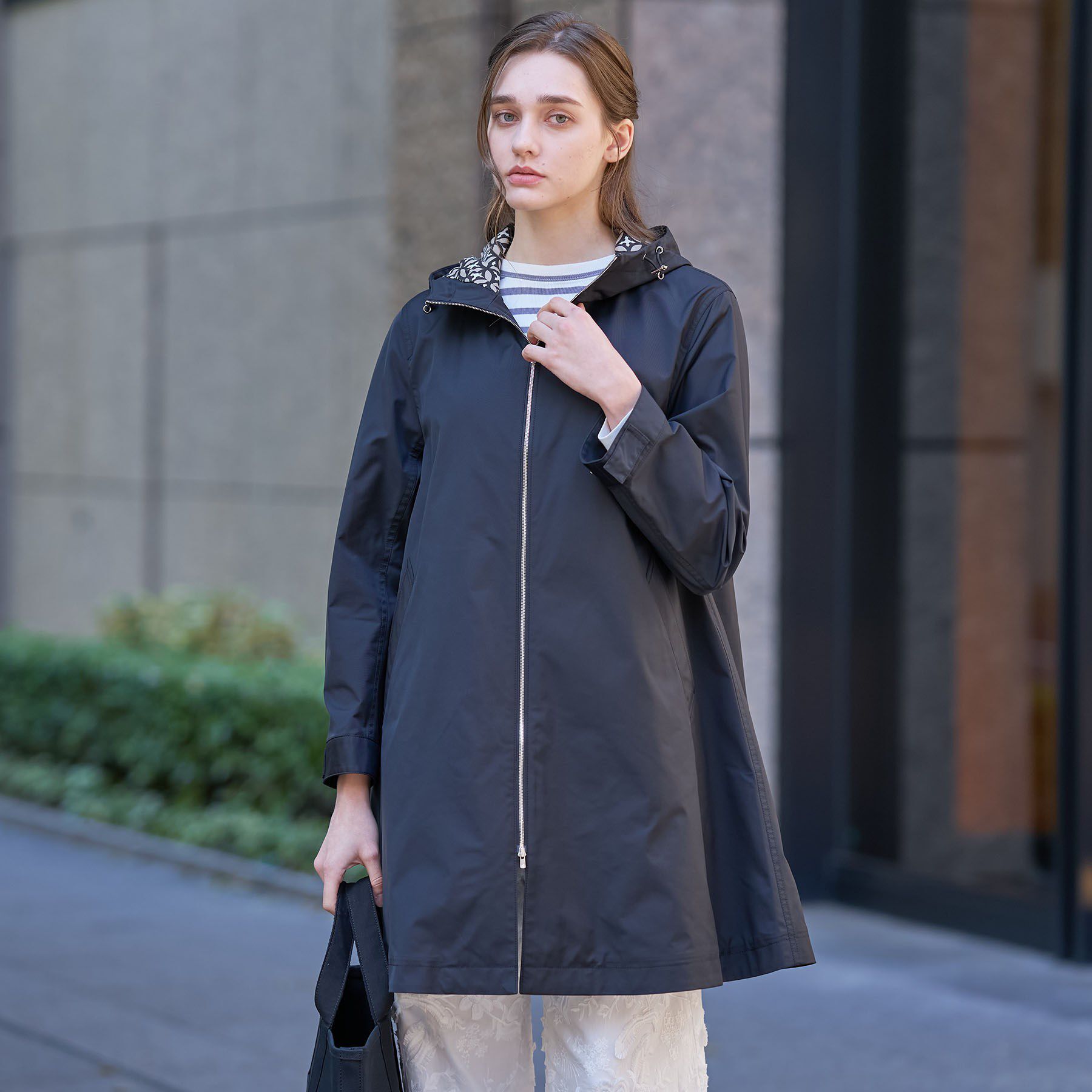 DRESSTERIOR「【撥水素材】フーテッドツイルコート」|その他|