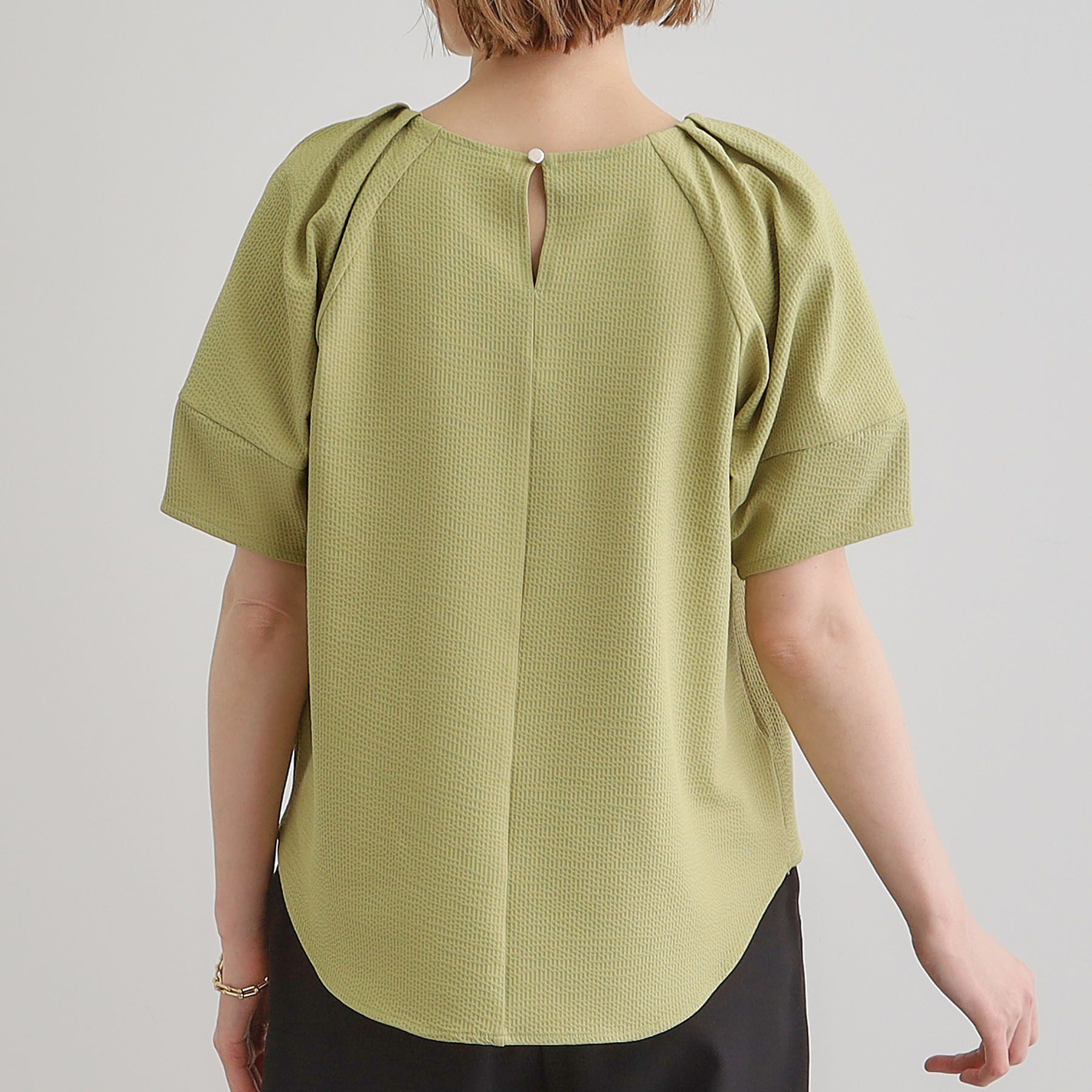 grove「楽してきまる ランタンスリーブプルオーバー」|Tシャツ・カットソー|