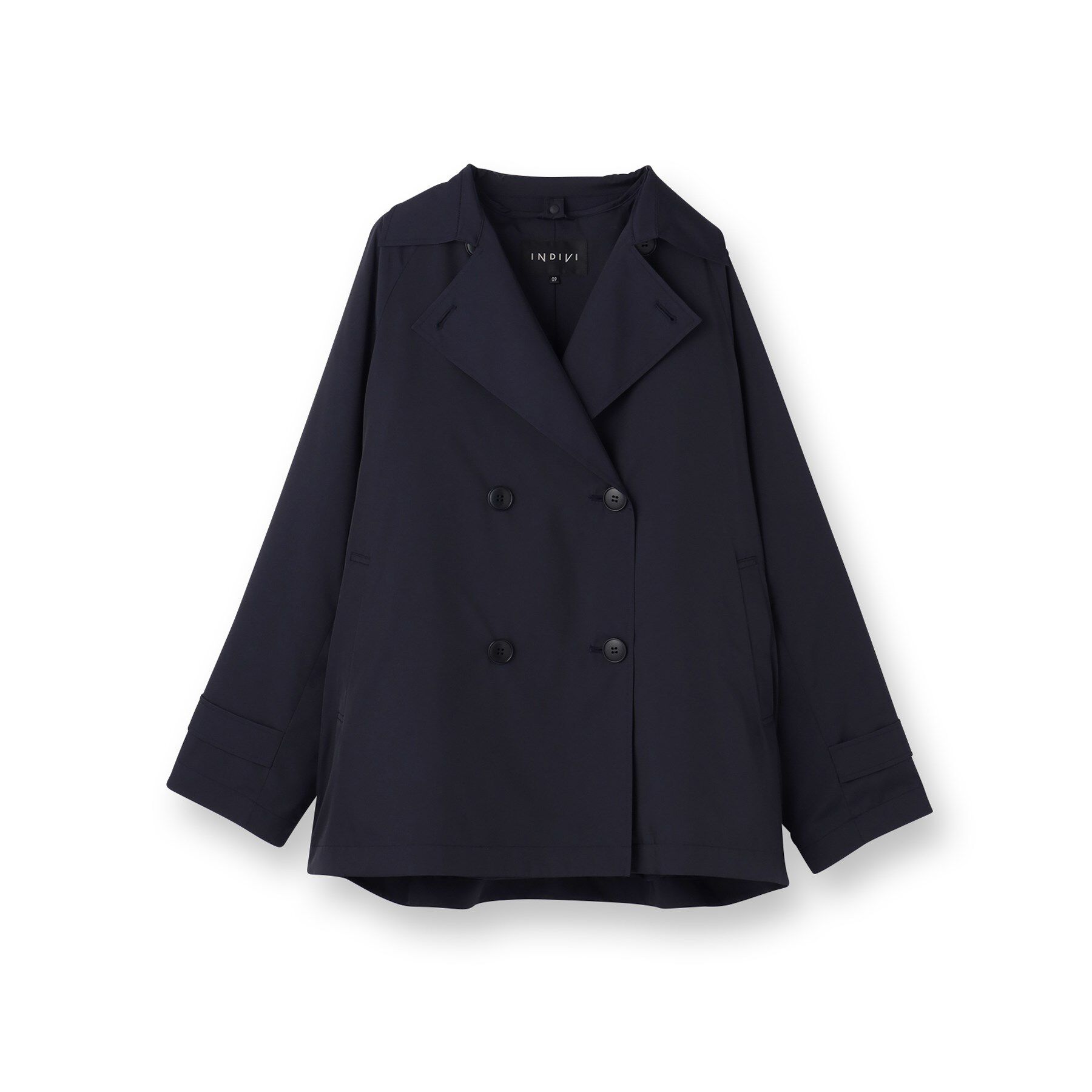 INDIVI「【撥水／UVケア／2WAY】超軽量ライナー付ライトトレンチコート」|トレンチコート|