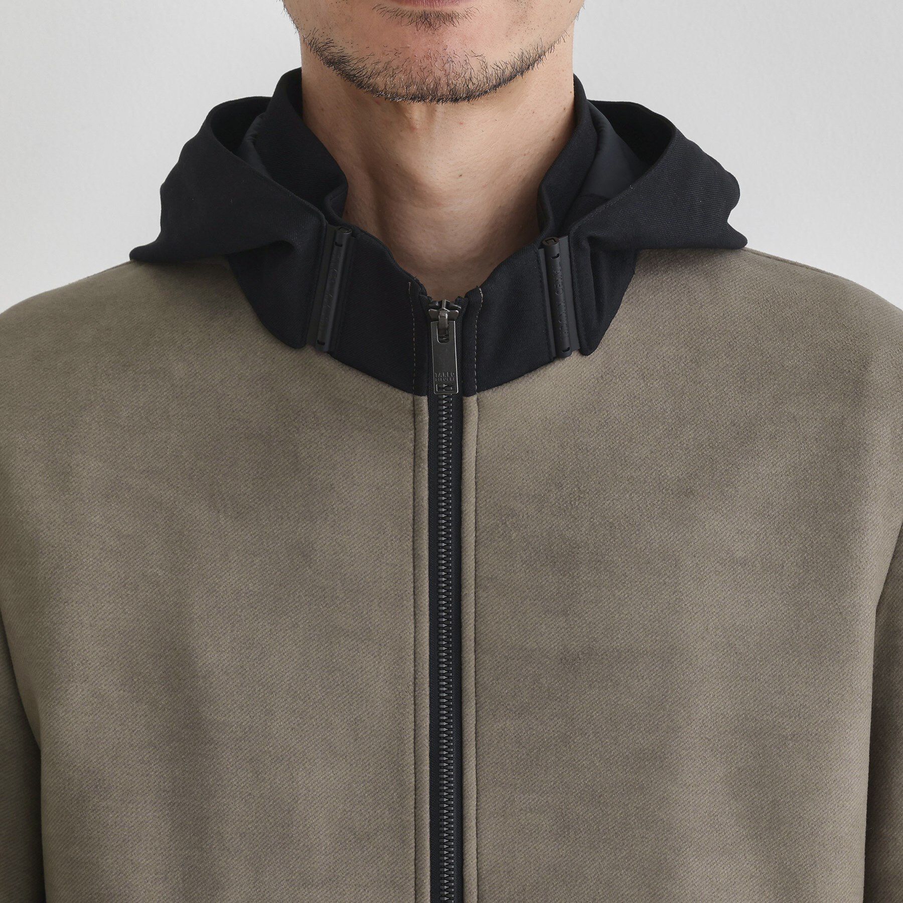 TAKEO KIKUCHI「【JUST ONE LAYER】ダウンファブリック ジップアップ フード ブルゾン」|ブルゾン・スタジャン|