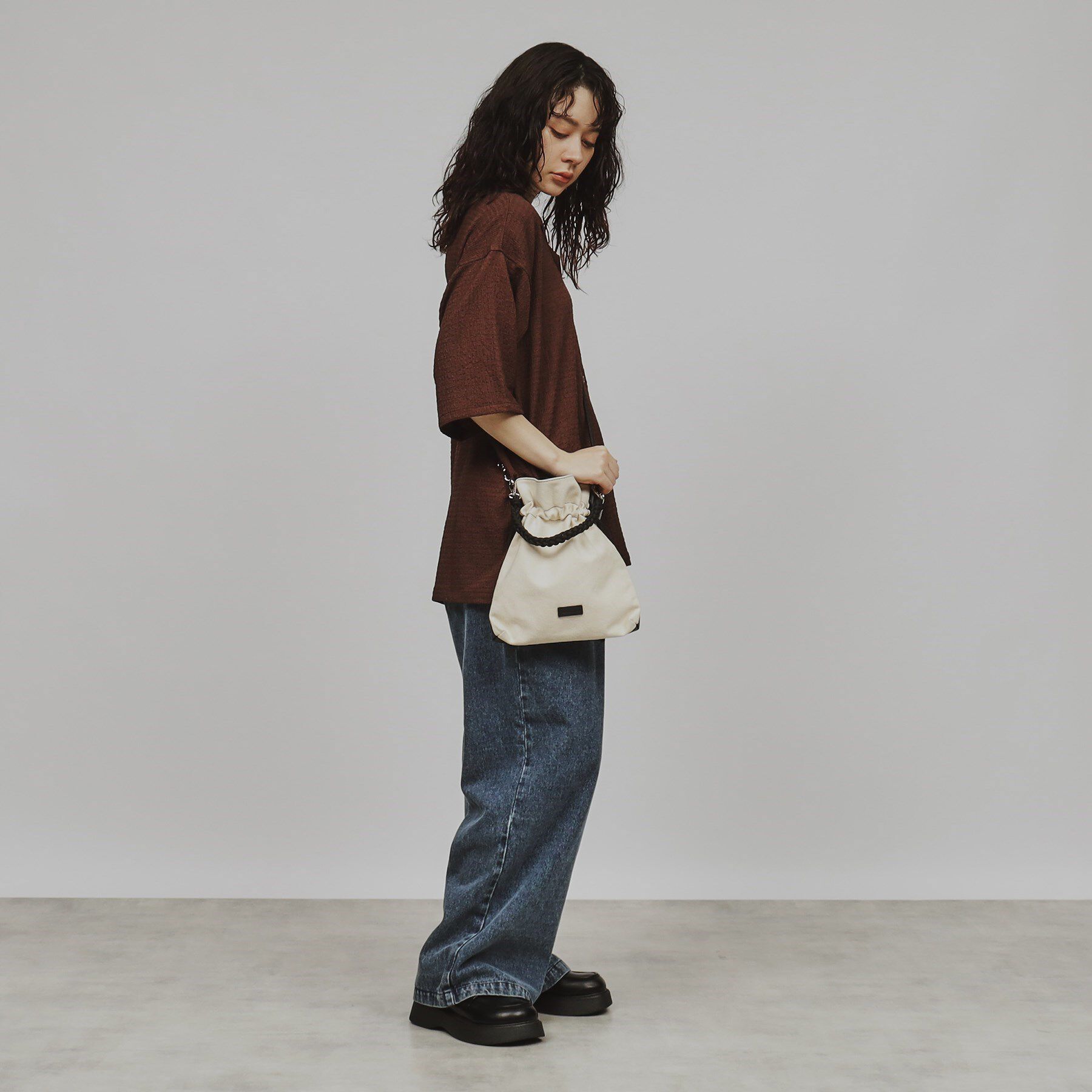 tk.TAKEO KIKUCHI「ADAMPATEK 別注 アソート巾着ショルダーバッグ」|ショルダー・メッセンジャー|