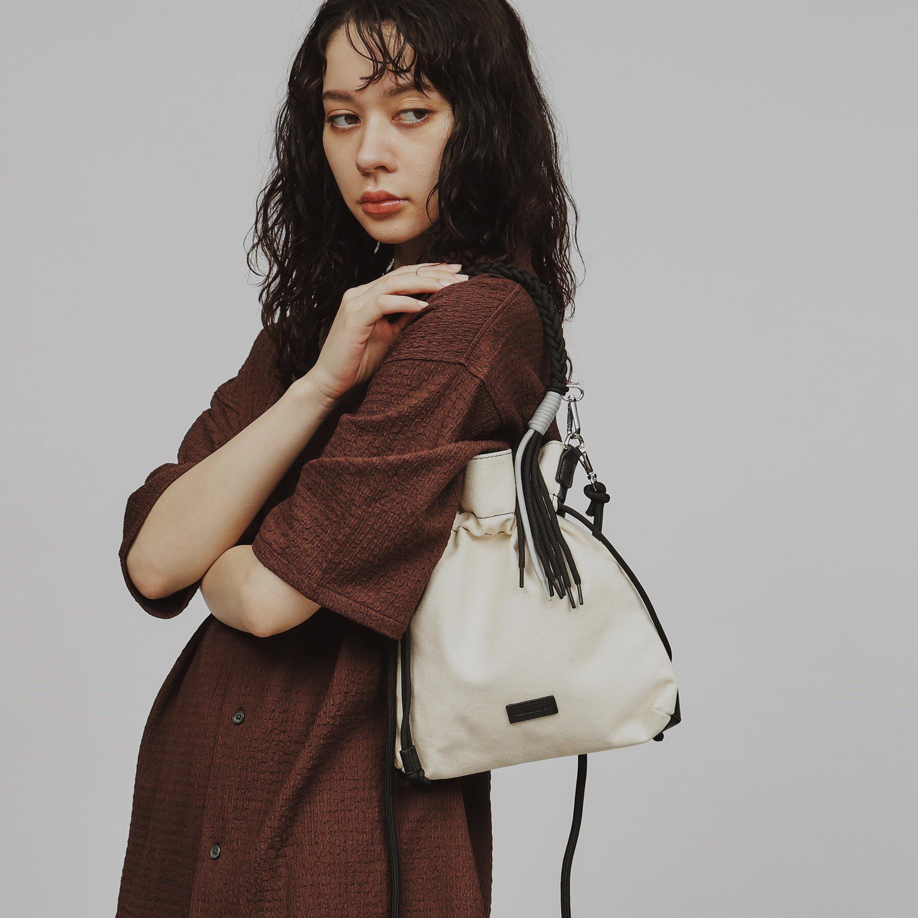 tk.TAKEO KIKUCHI「ADAMPATEK 別注 アソート巾着ショルダーバッグ」|ショルダー・メッセンジャー|