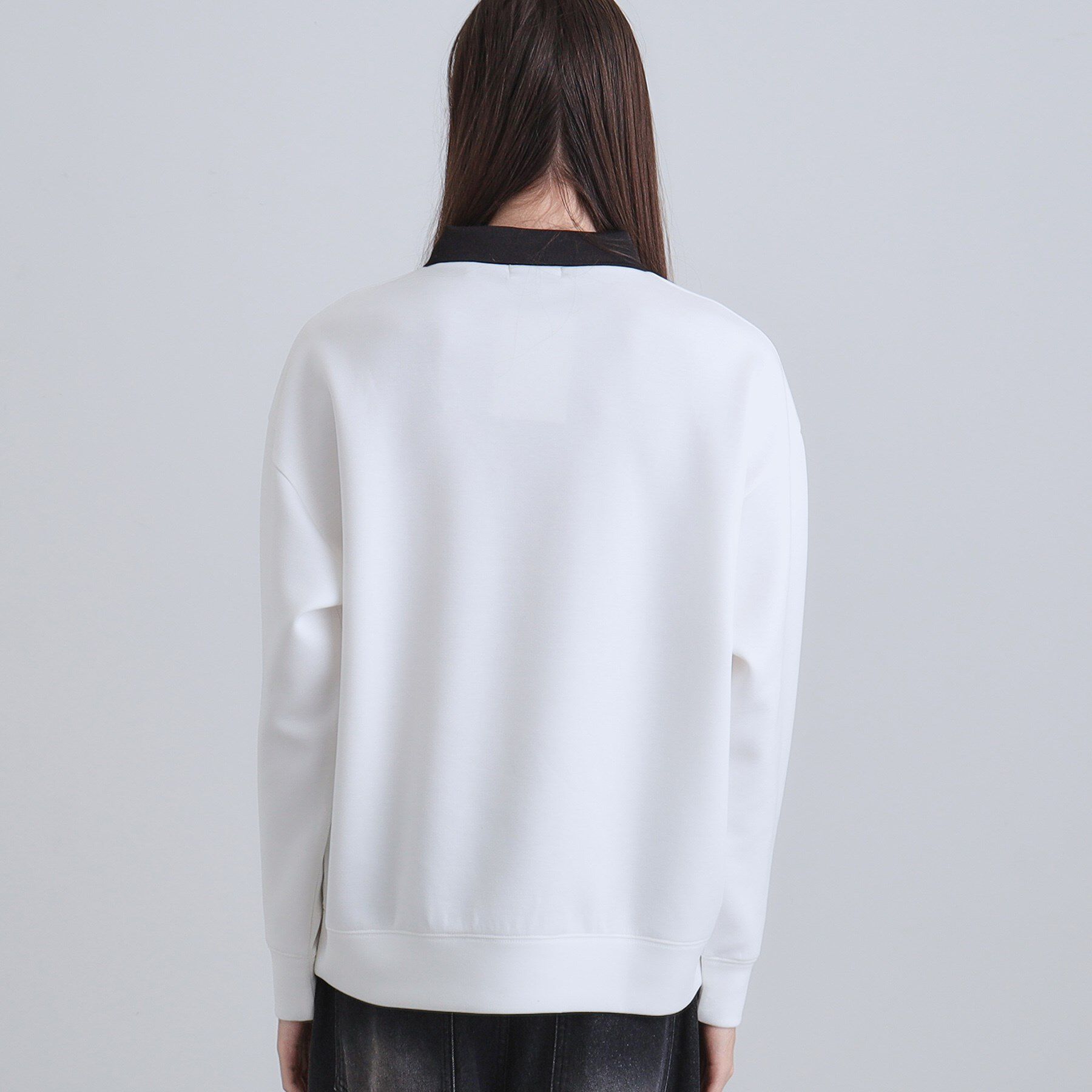 tk.TAKEO KIKUCHI「レタードエンブロレイヤーカラーカットソー」|パーカー|