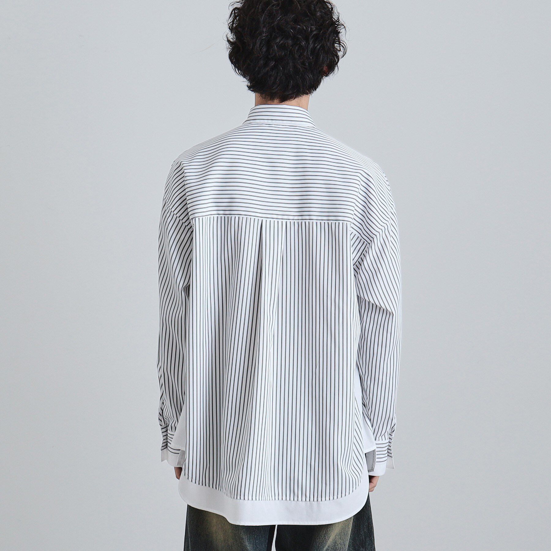 tk.TAKEO KIKUCHI「レイヤードストライプシャツ」|シャツ・ブラウス|