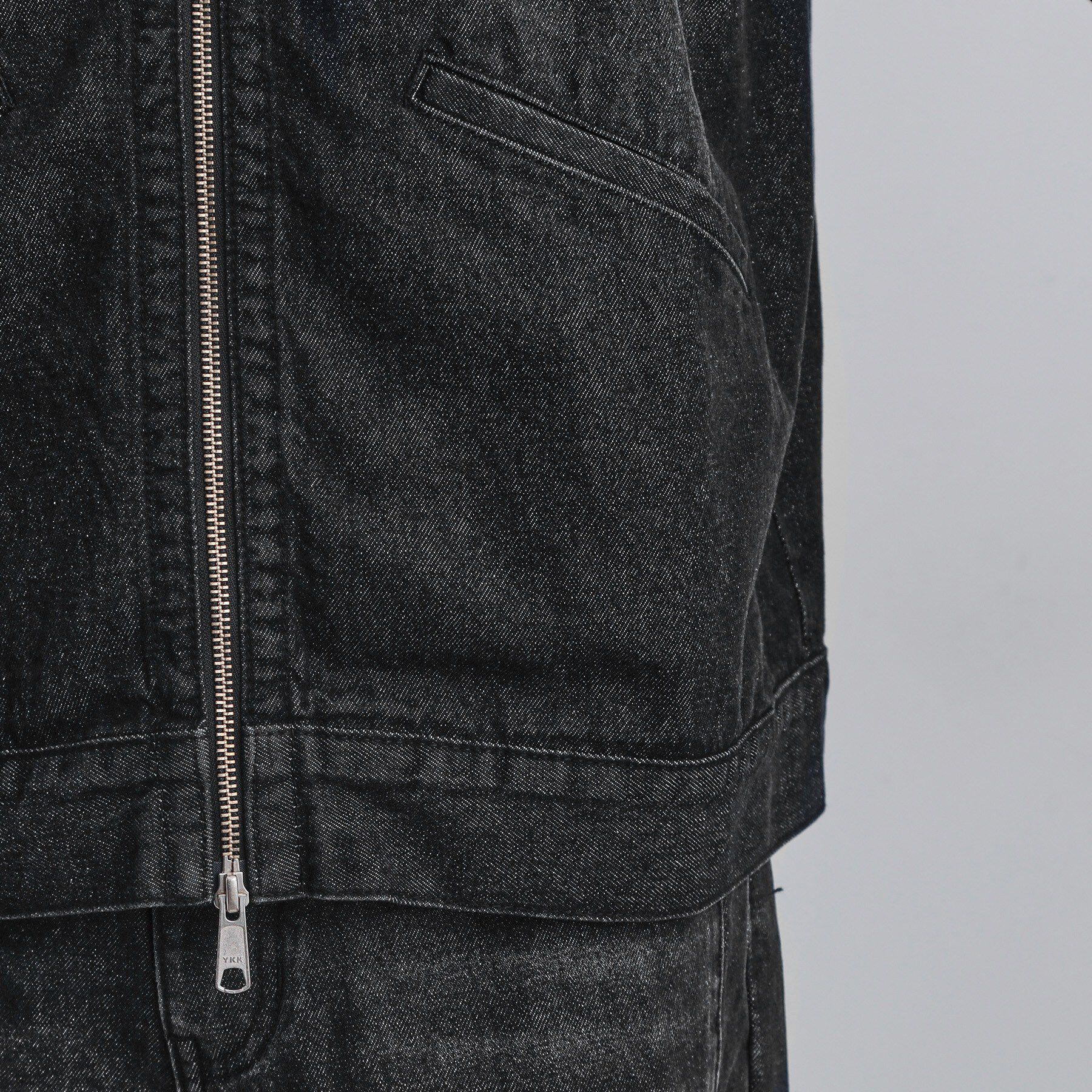 tk.TAKEO KIKUCHI「【セットアップ対応】デニムフードブルゾン」|ブルゾン・スタジャン|