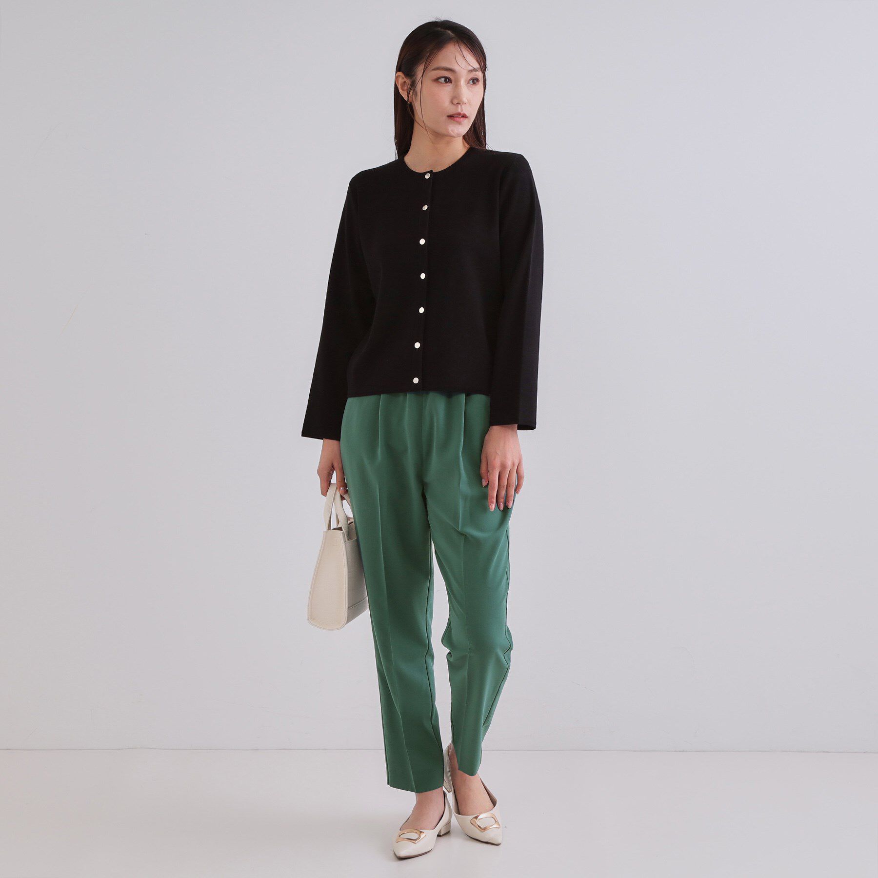 OPAQUE.CLIP「《6色展開/丈が選べる》美脚イージーテーパードパンツ/セットアップ対応【ストレッチ/洗濯機洗い可/防」|その他|