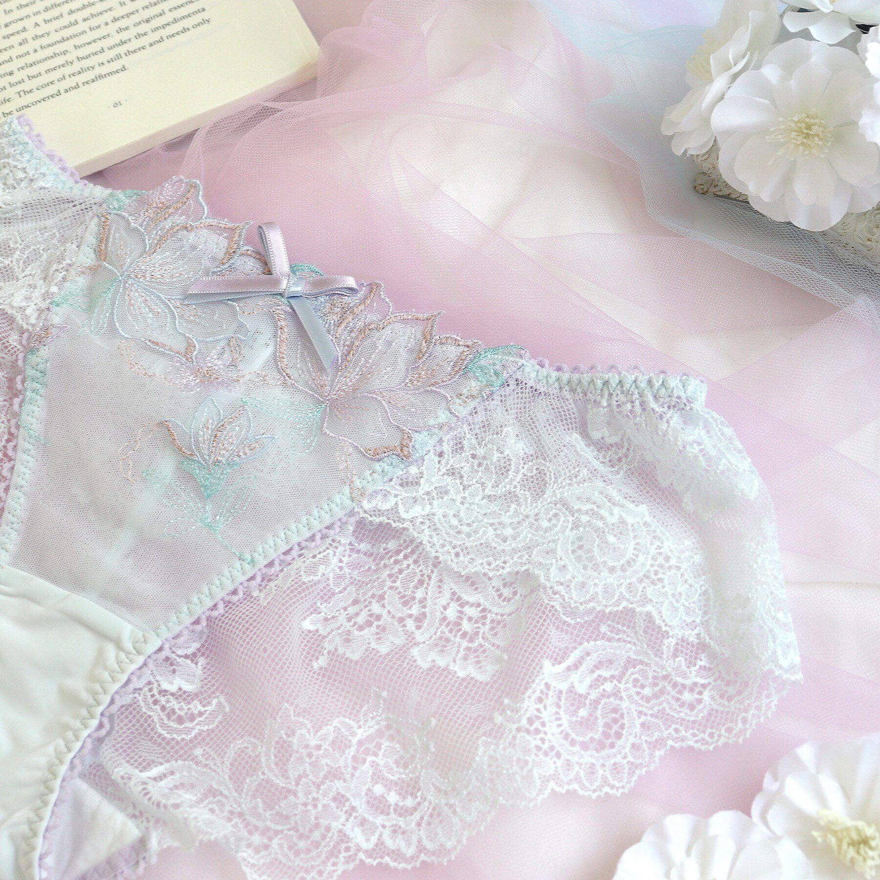 Risa Magli「ウラリー レースショーツ」|インナー|