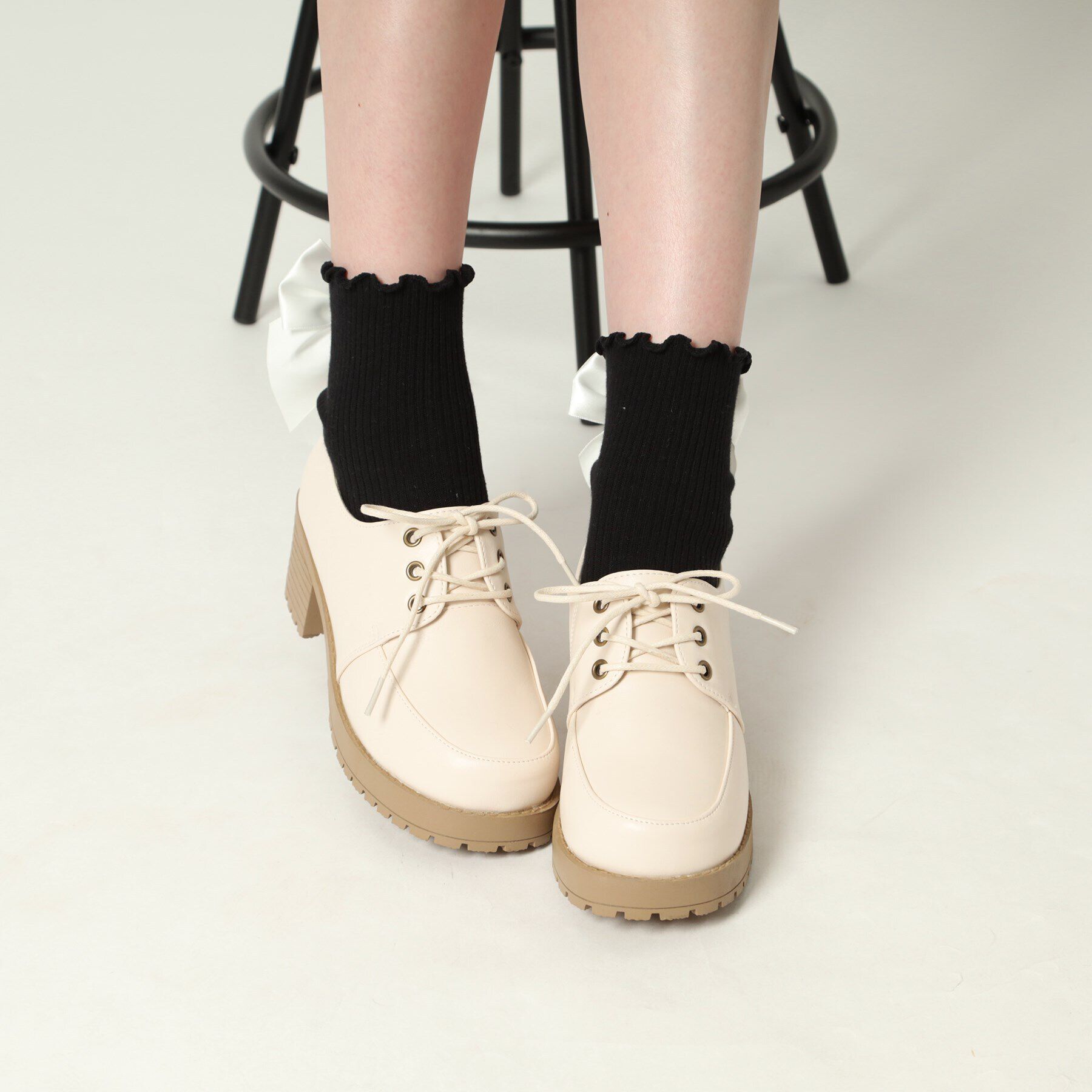 csT&P「レースアップマニッシュシューズ」|パンプス|