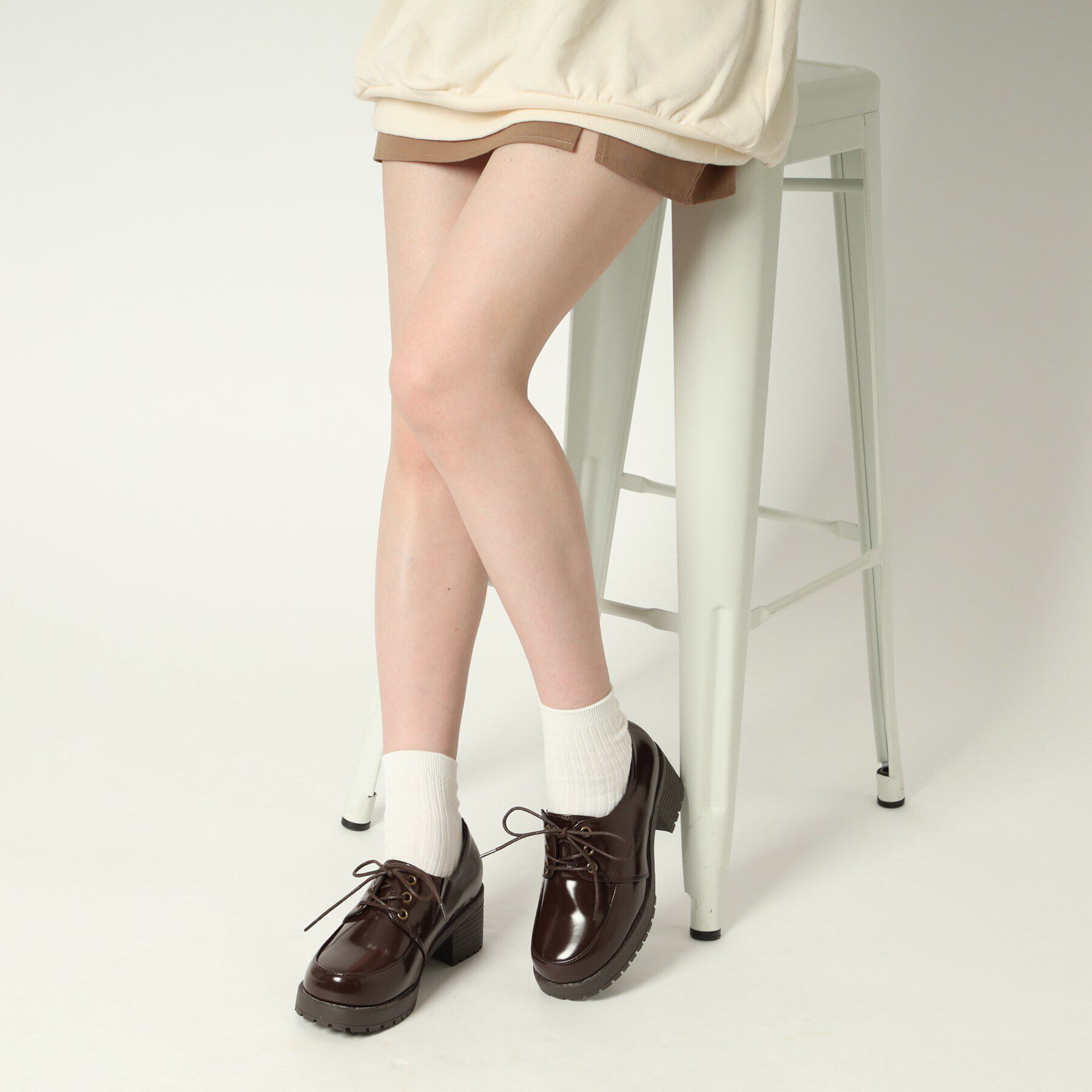 csT&P「レースアップマニッシュシューズ」|パンプス|