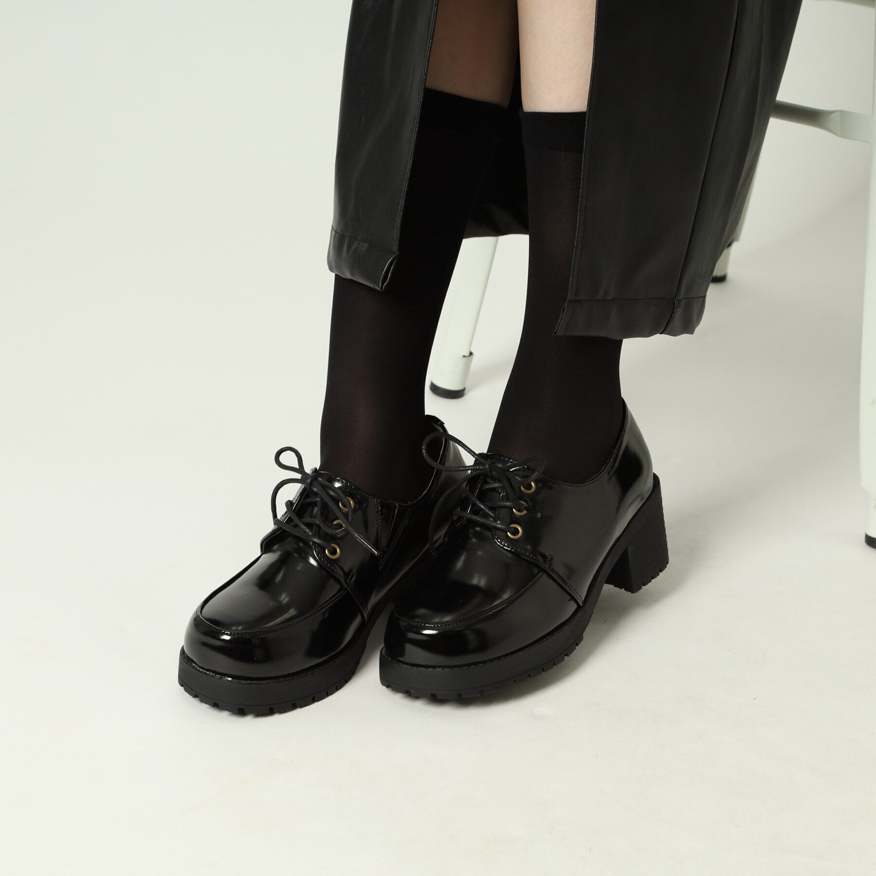 csT&P「レースアップマニッシュシューズ」|パンプス|