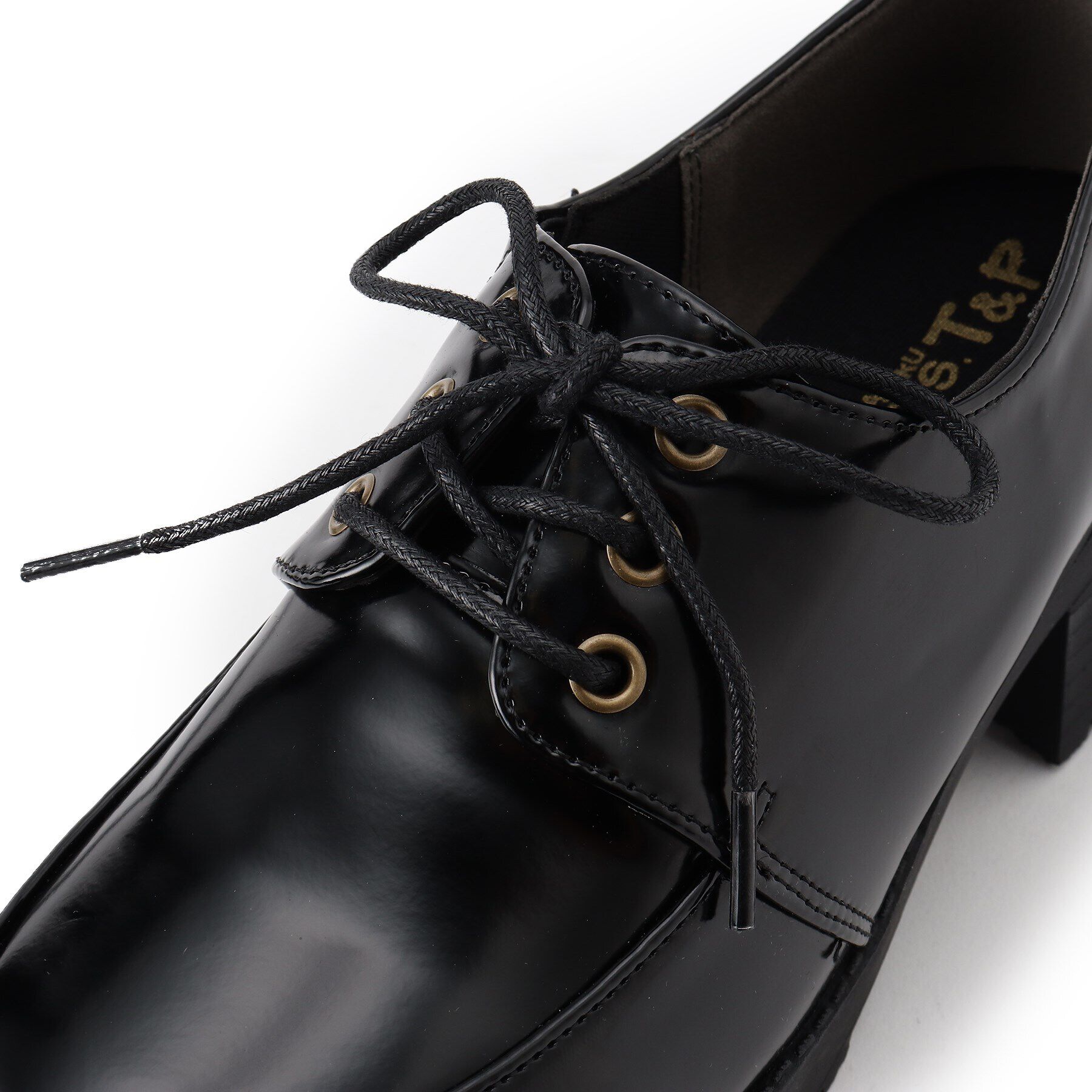 csT&P「レースアップマニッシュシューズ」|パンプス|