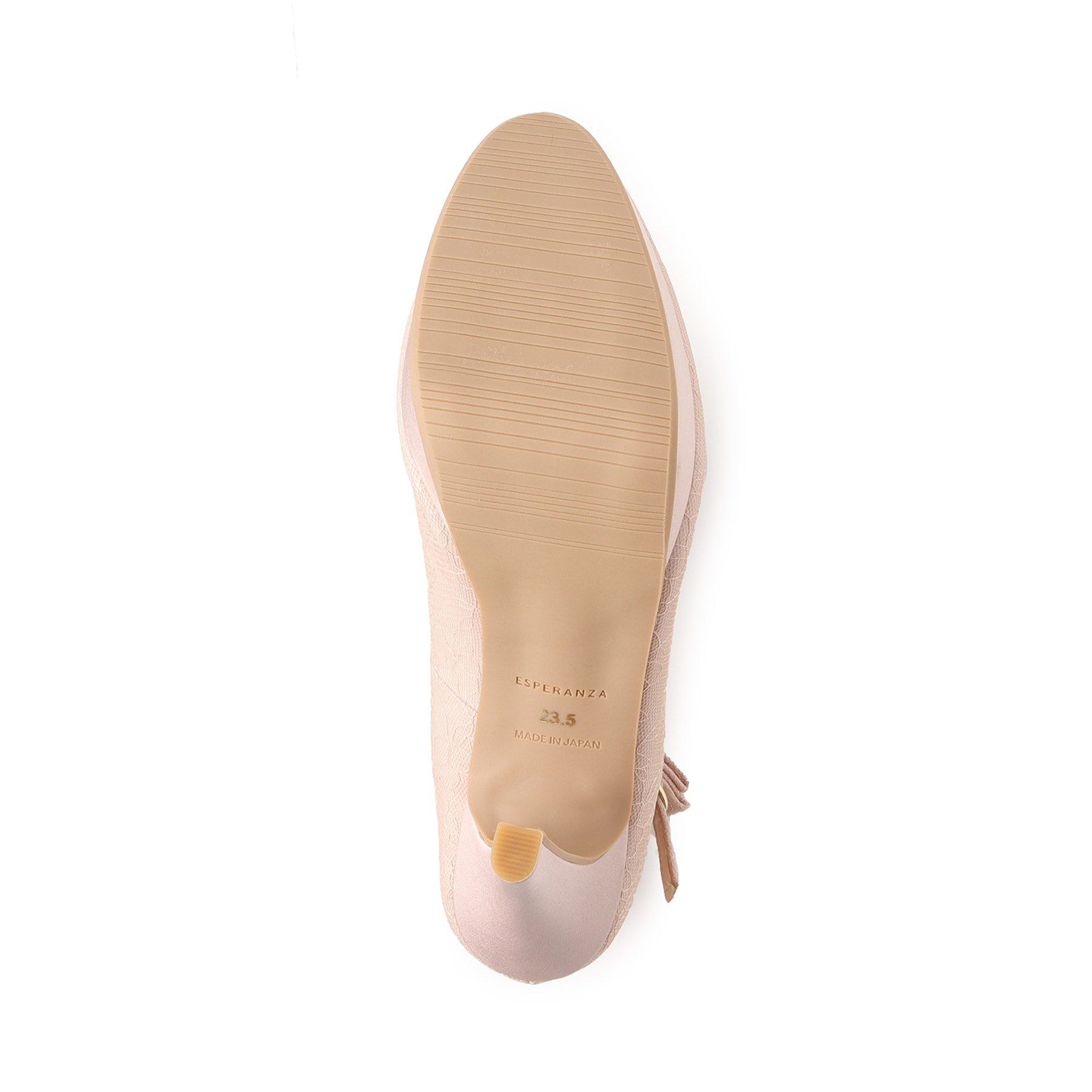 ESPERANZA「斜めストラップ厚底リボンパンプス 結婚式二次会 パーティー 24SS」|パンプス|