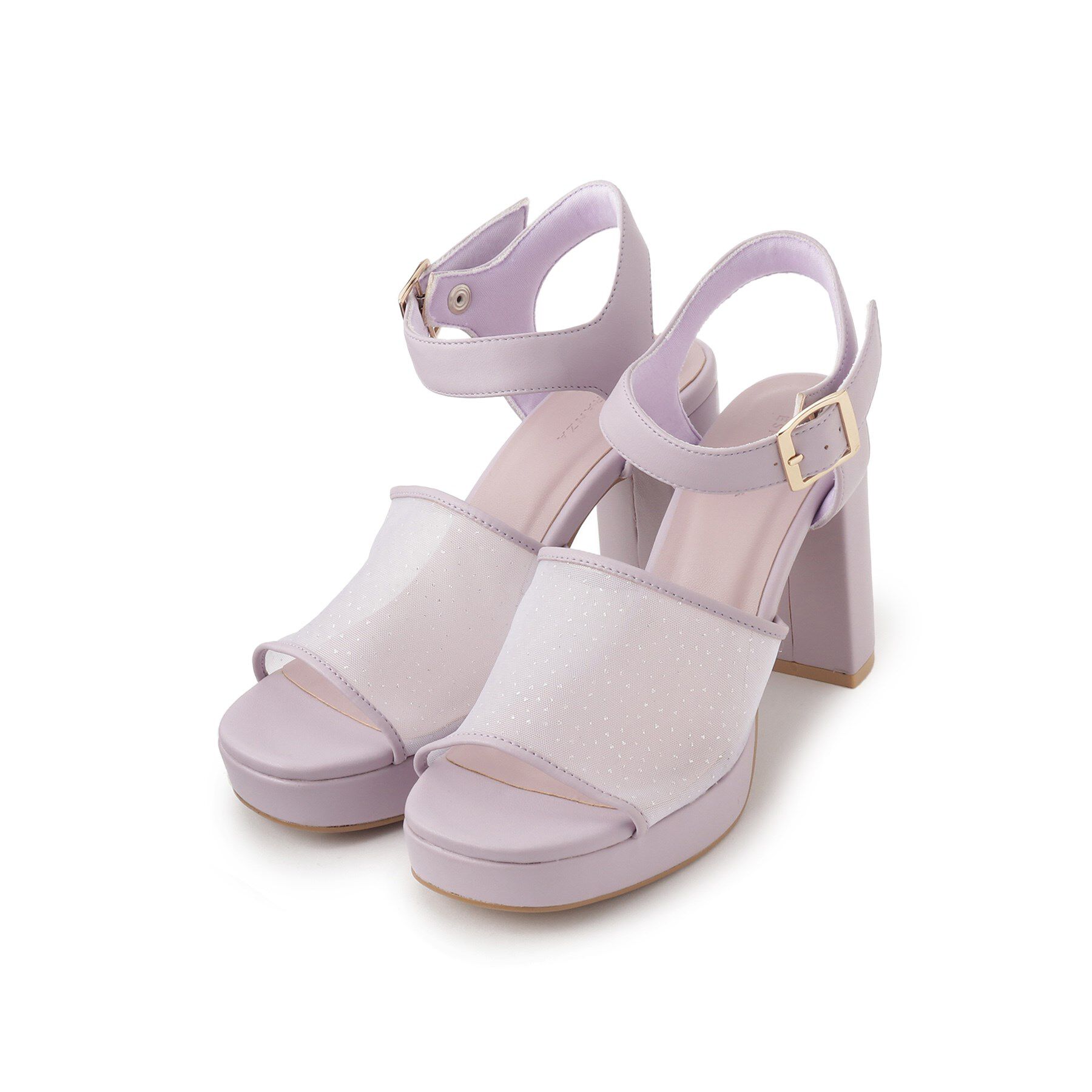 ESPERANZA「ラメチュールコンビサンダル 24SS」|サンダル|