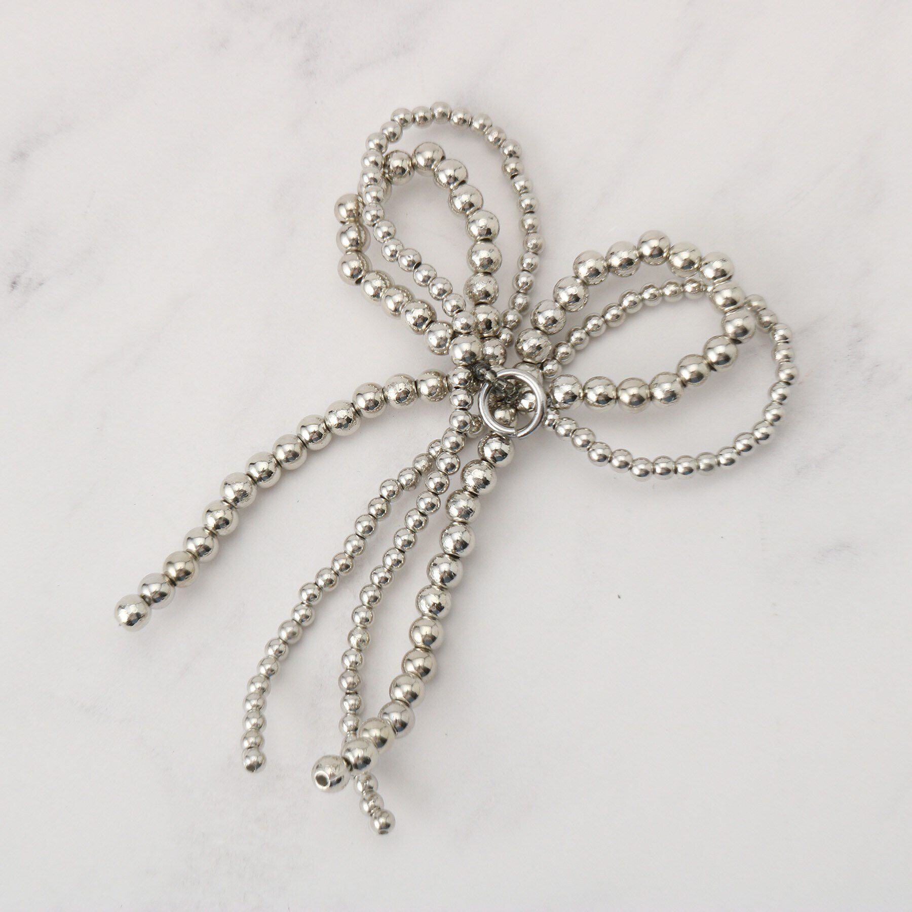 ESPERANZA「リボンビーズスニーカーリング」|その他|