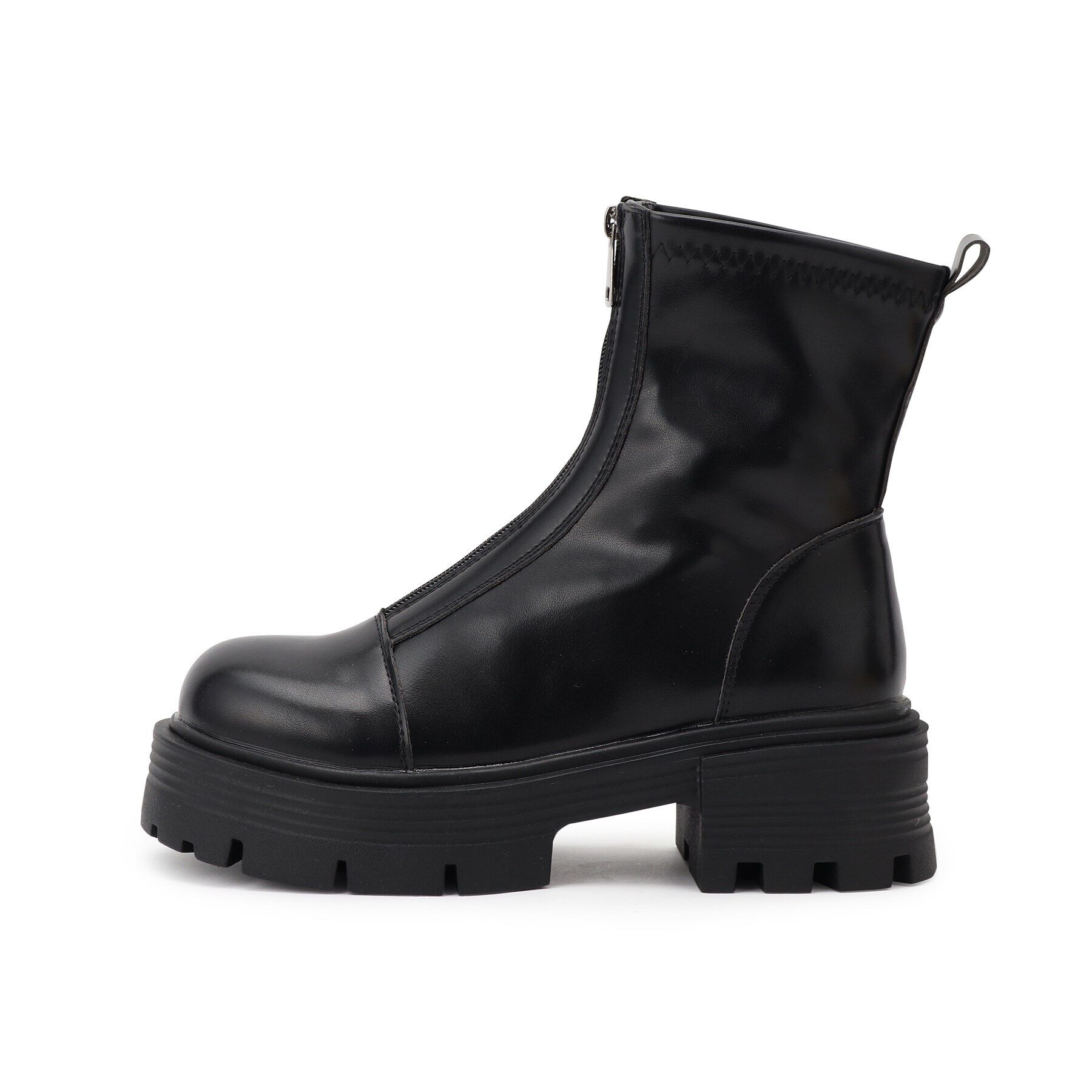 csT&P「厚底センタージップブーツ」|ショートブーツ|