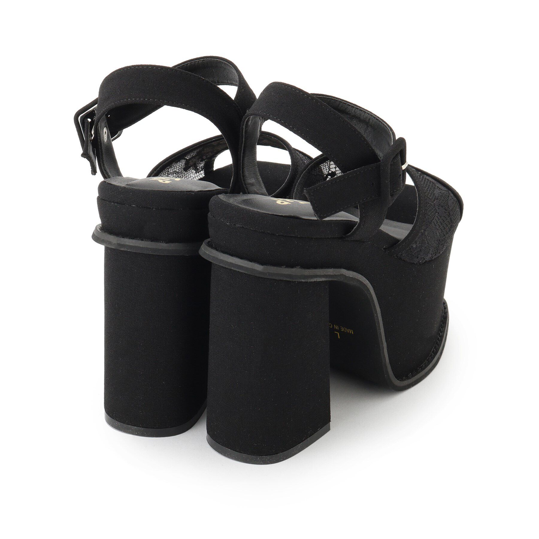 csT&P「厚底レースサンダル」|サンダル|